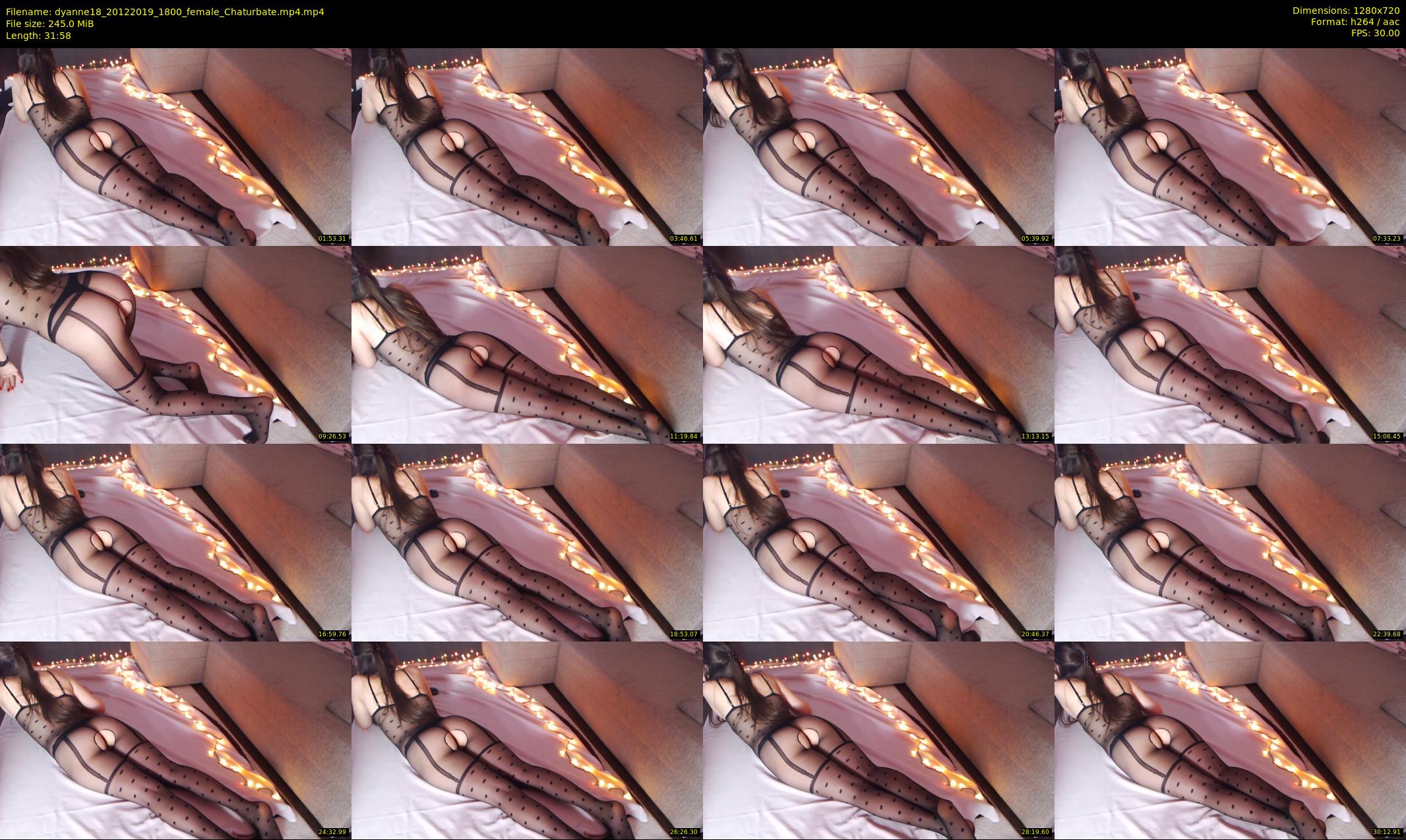 dyanne18 — 32 minute Chaturbate female cam show recording, 720p, Dec 20, 2019
