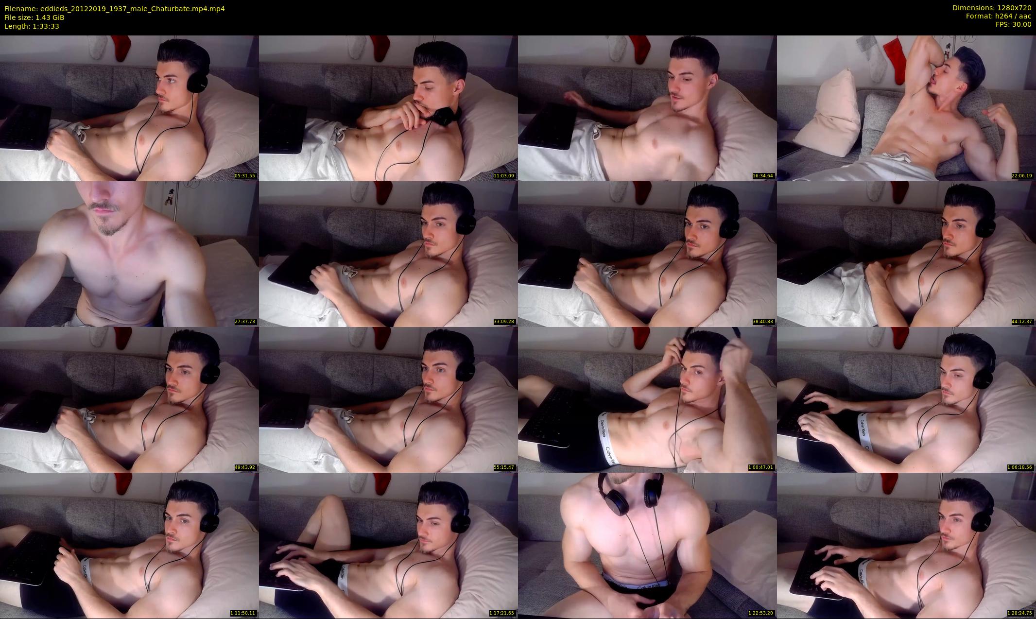 eddieds — 94 minute Chaturbate male cam show recording, 720p, Dec 20, 2019