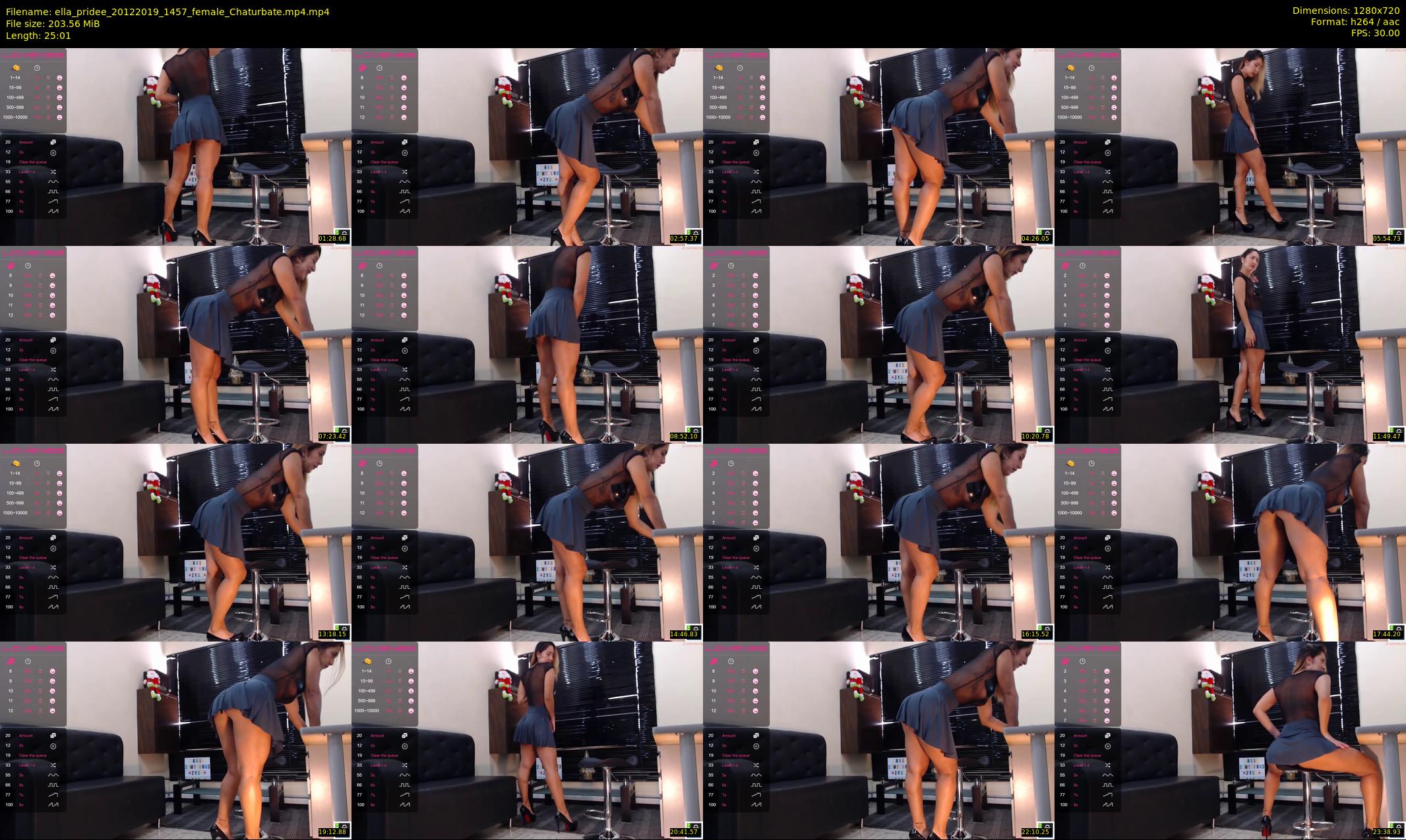 ella_pridee — 26 minute Chaturbate female cam show recording, 720p, Dec 20, 2019