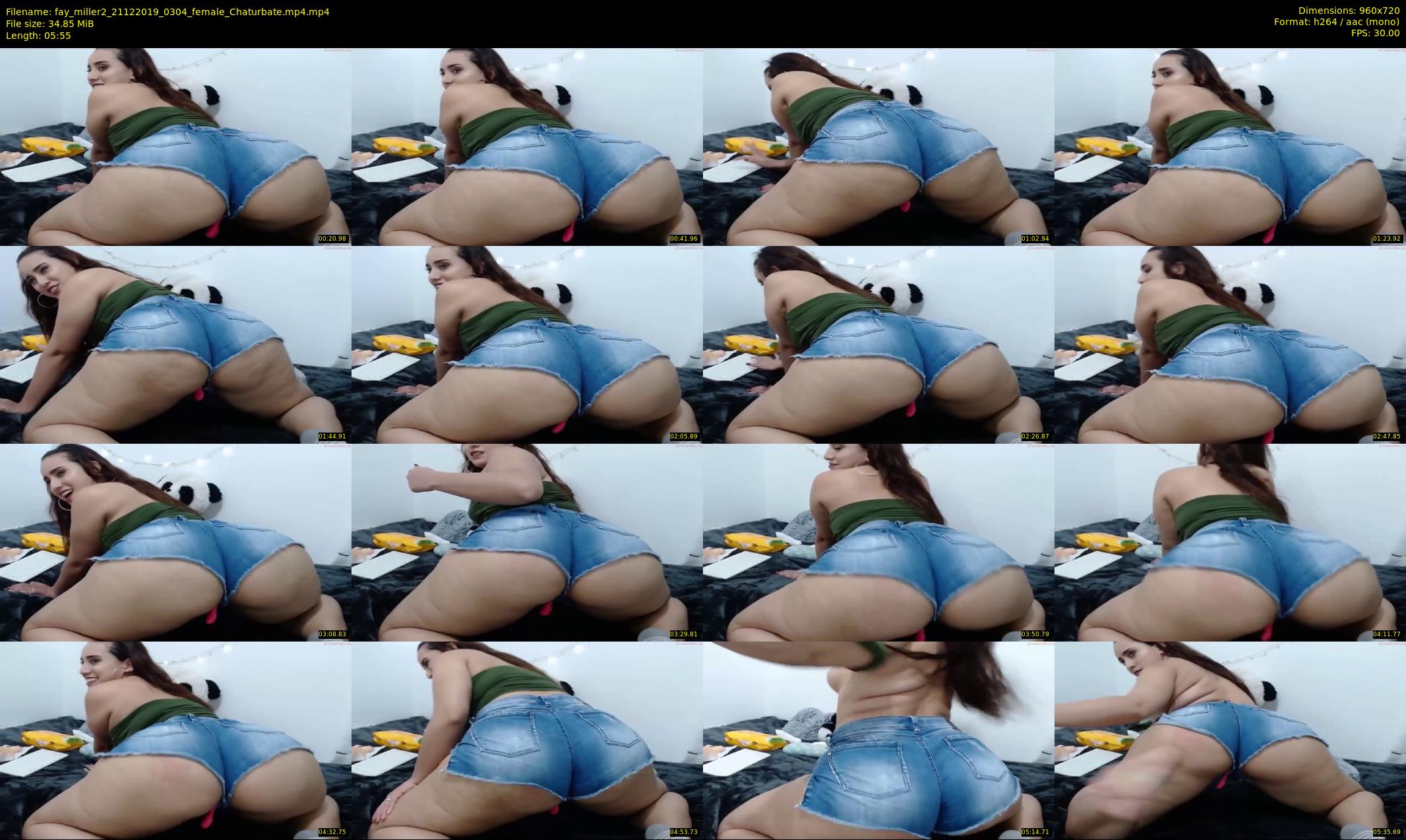 fay_miller2 — 6 minute Chaturbate female cam show recording, 720p, Dec 21, 2019