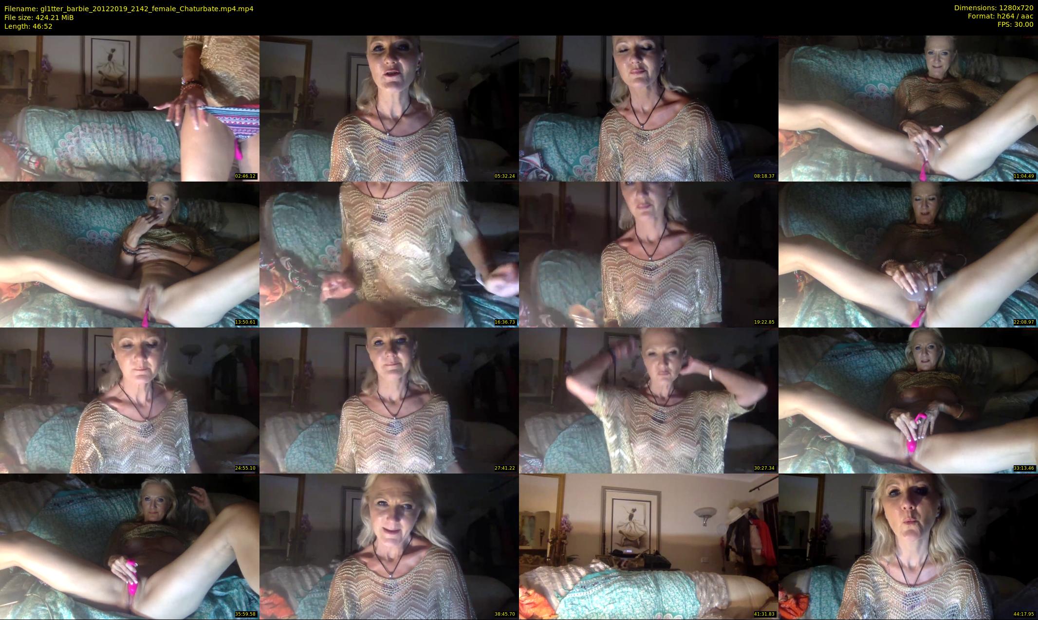 gl1tter_barbie — 47 minute Chaturbate female cam show recording, 720p, Dec 20, 2019