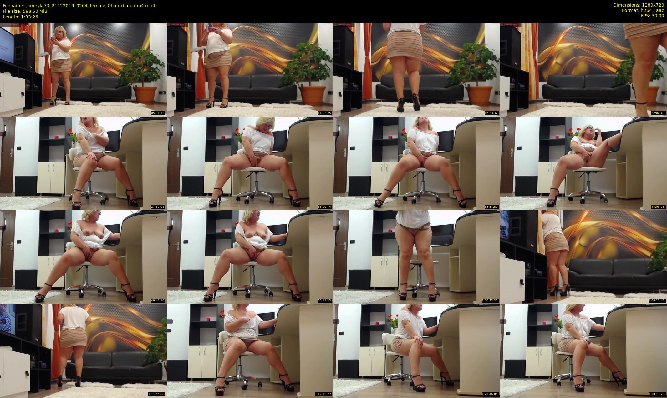 jameyla73 — 94 minute Chaturbate female cam show recording, 720p, Dec 21, 2019