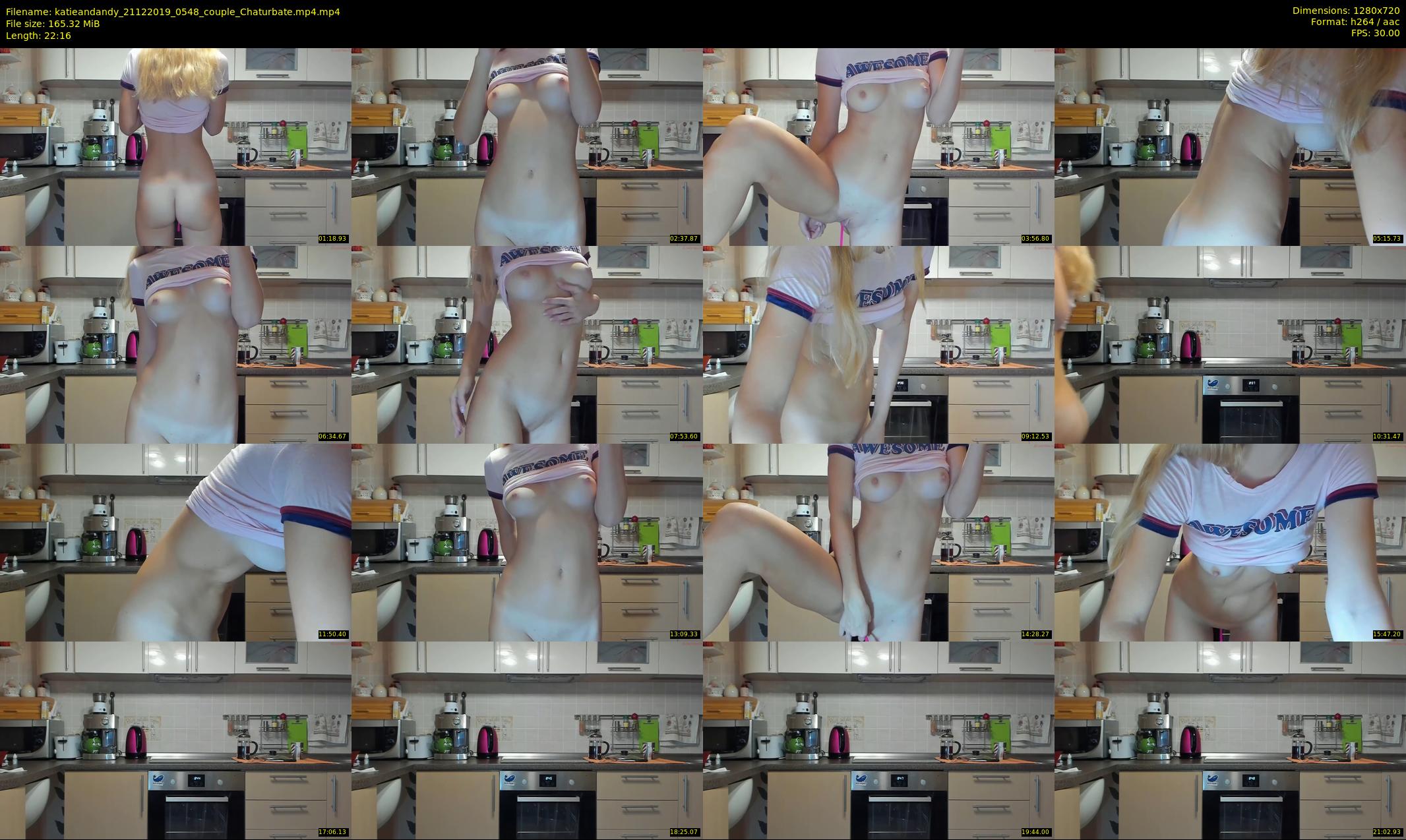 katieandandy — 23 minute Chaturbate female cam show recording, 720p, Dec 21, 2019