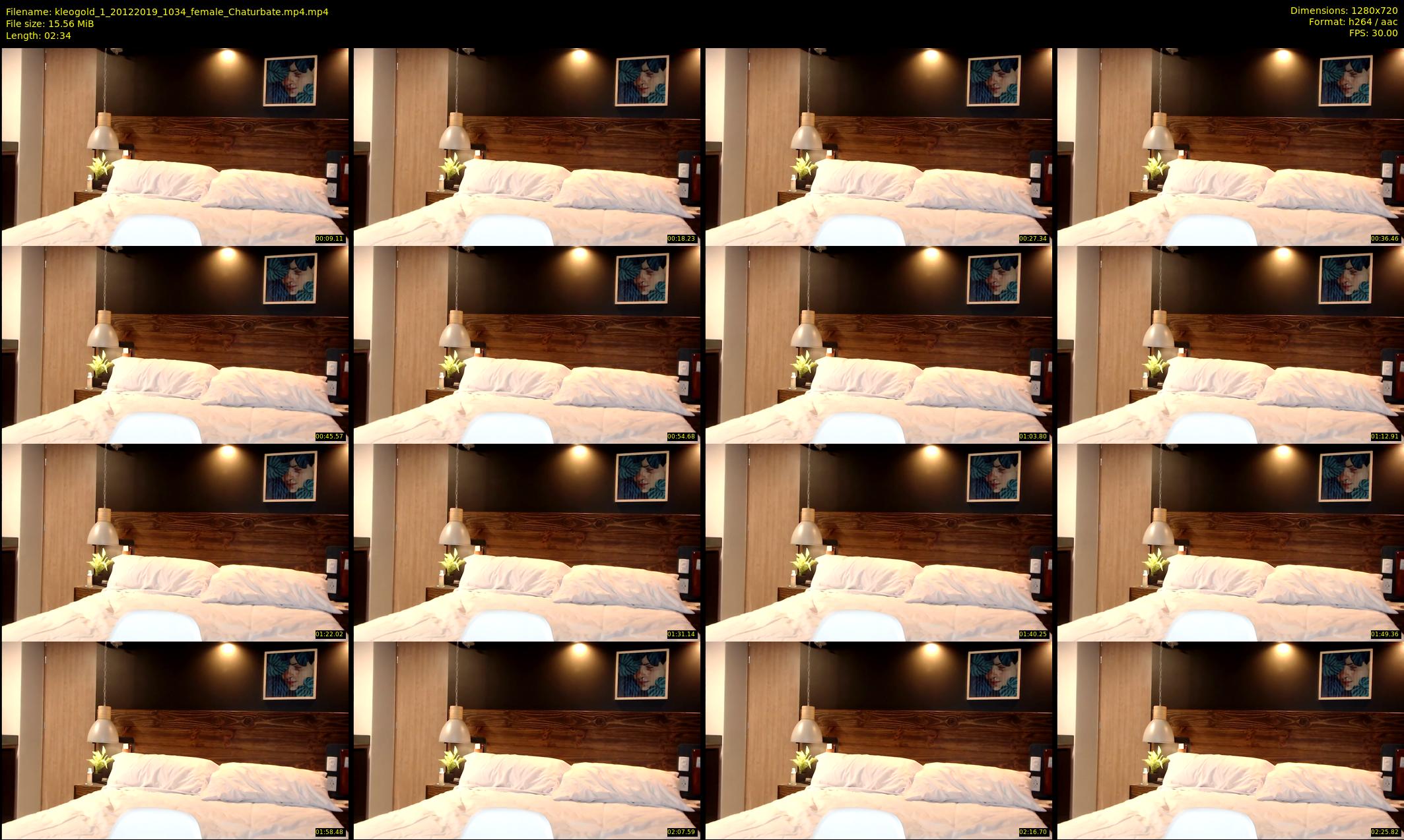 kleogold_1 — 3 minute Chaturbate female cam show recording, 720p, Dec 20, 2019