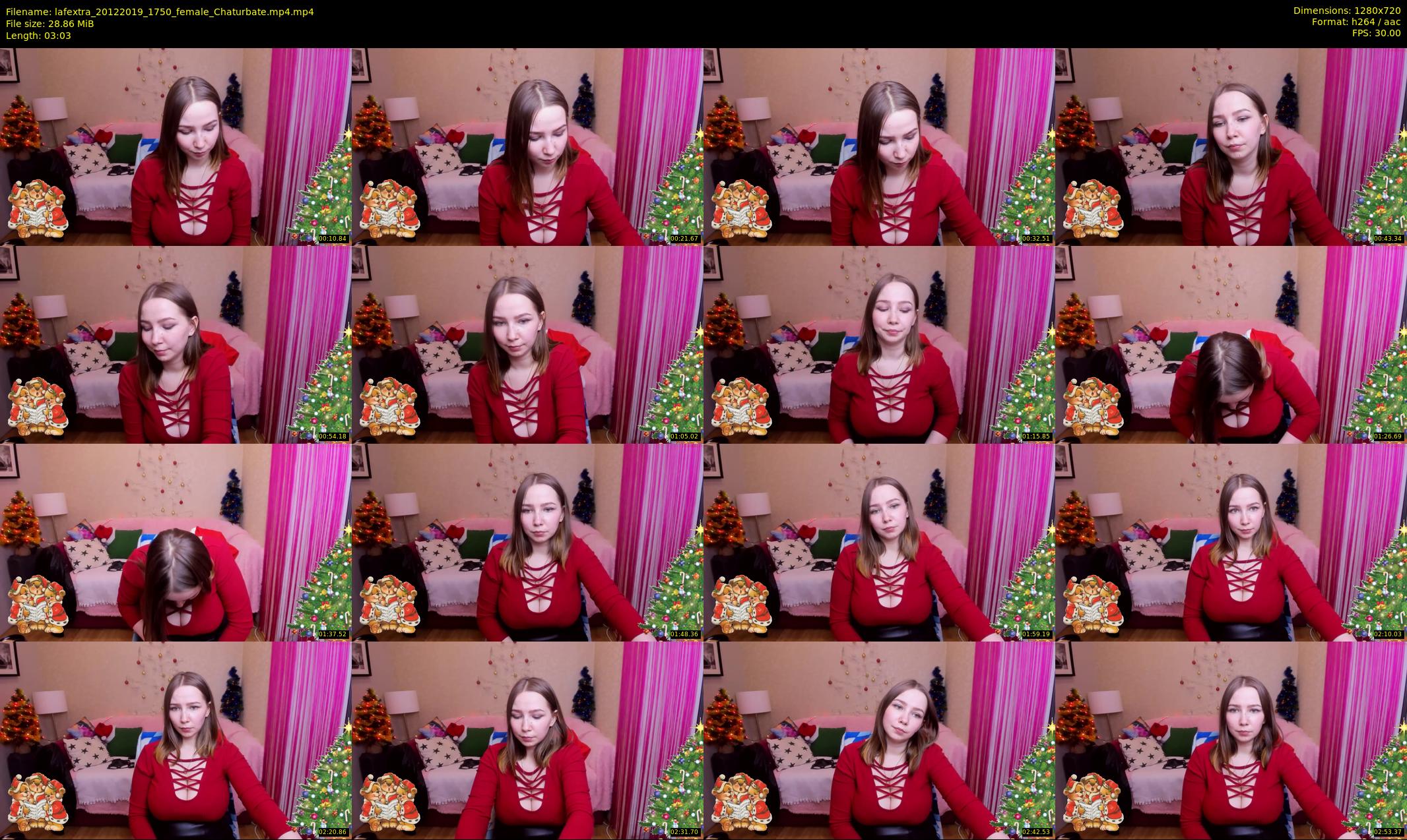 lafextra — 4 minute Chaturbate female cam show recording, 720p, Dec 20, 2019