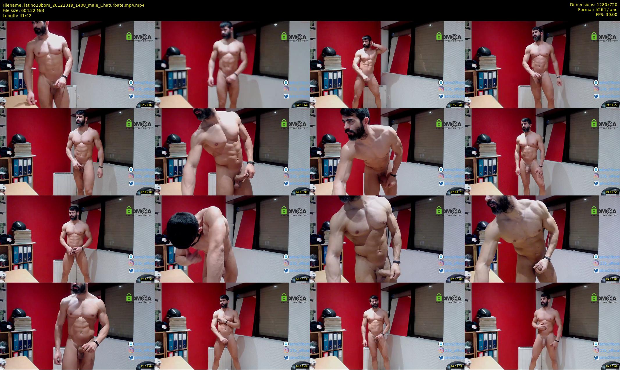 latino23bom — 42 minute Chaturbate male cam show recording, 720p, Dec 20, 2019