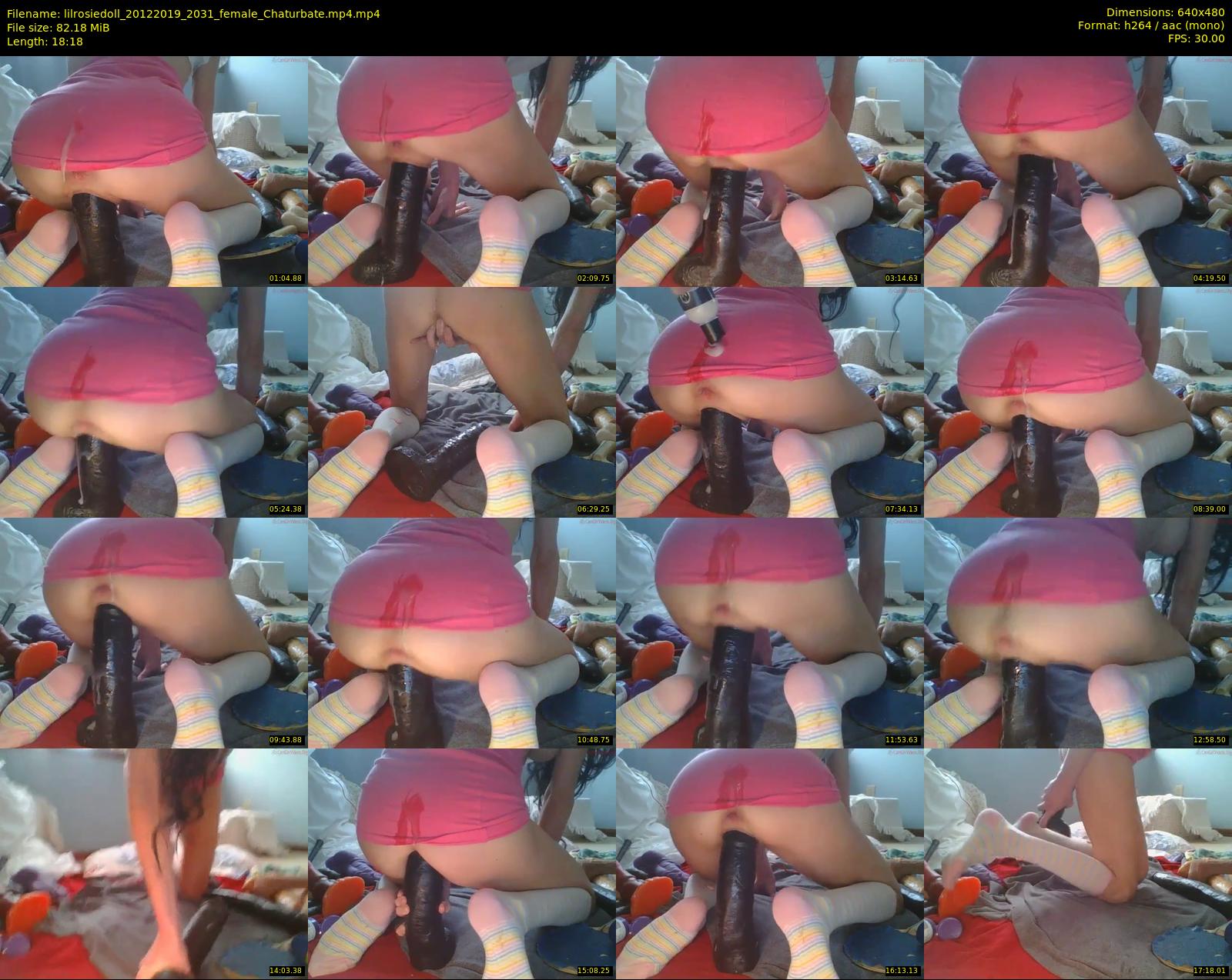 lilrosiedoll — 19 minute Chaturbate female cam show recording, 480p, Dec 20, 2019