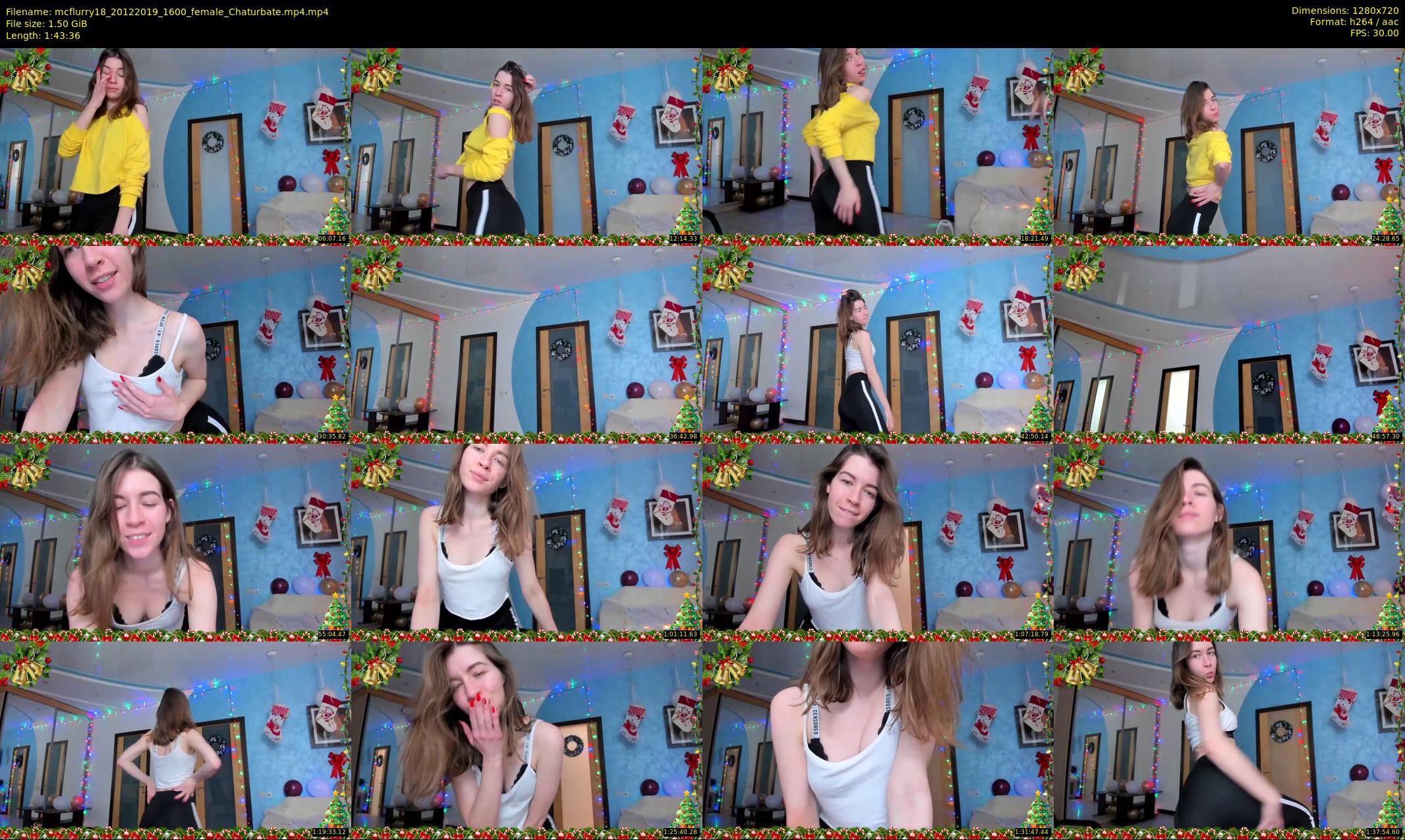 mcflurry18 — 104 minute Chaturbate female cam show recording, 720p, Dec 20, 2019