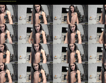 milanatwice — 5 minute Chaturbate female cam show recording, 720p, Dec 20, 2019