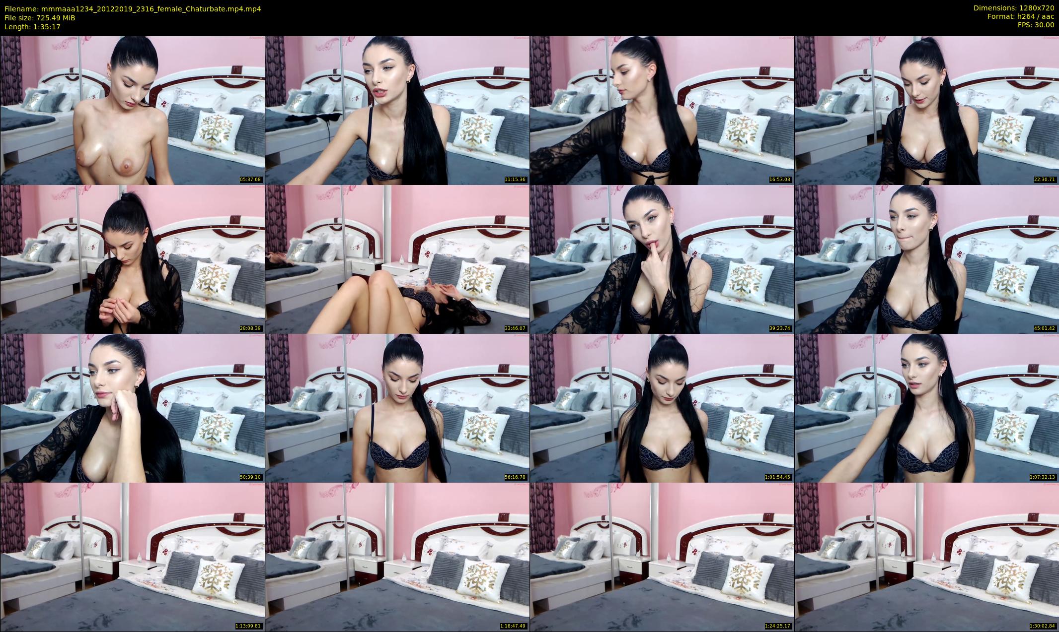 mmmaaa1234 — 96 minute Chaturbate female cam show recording, 720p, Dec 20, 2019