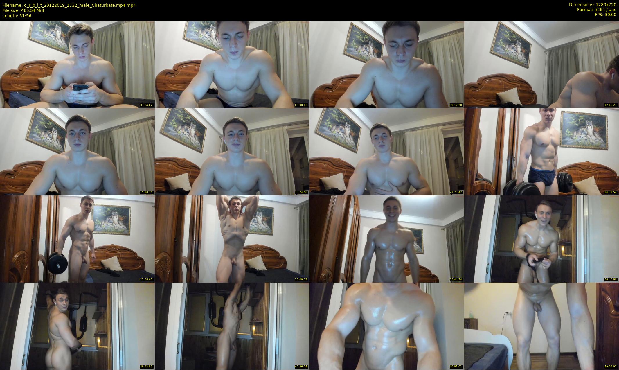 o_r_b_i_t — 52 minute Chaturbate male cam show recording, 720p, Dec 20, 2019