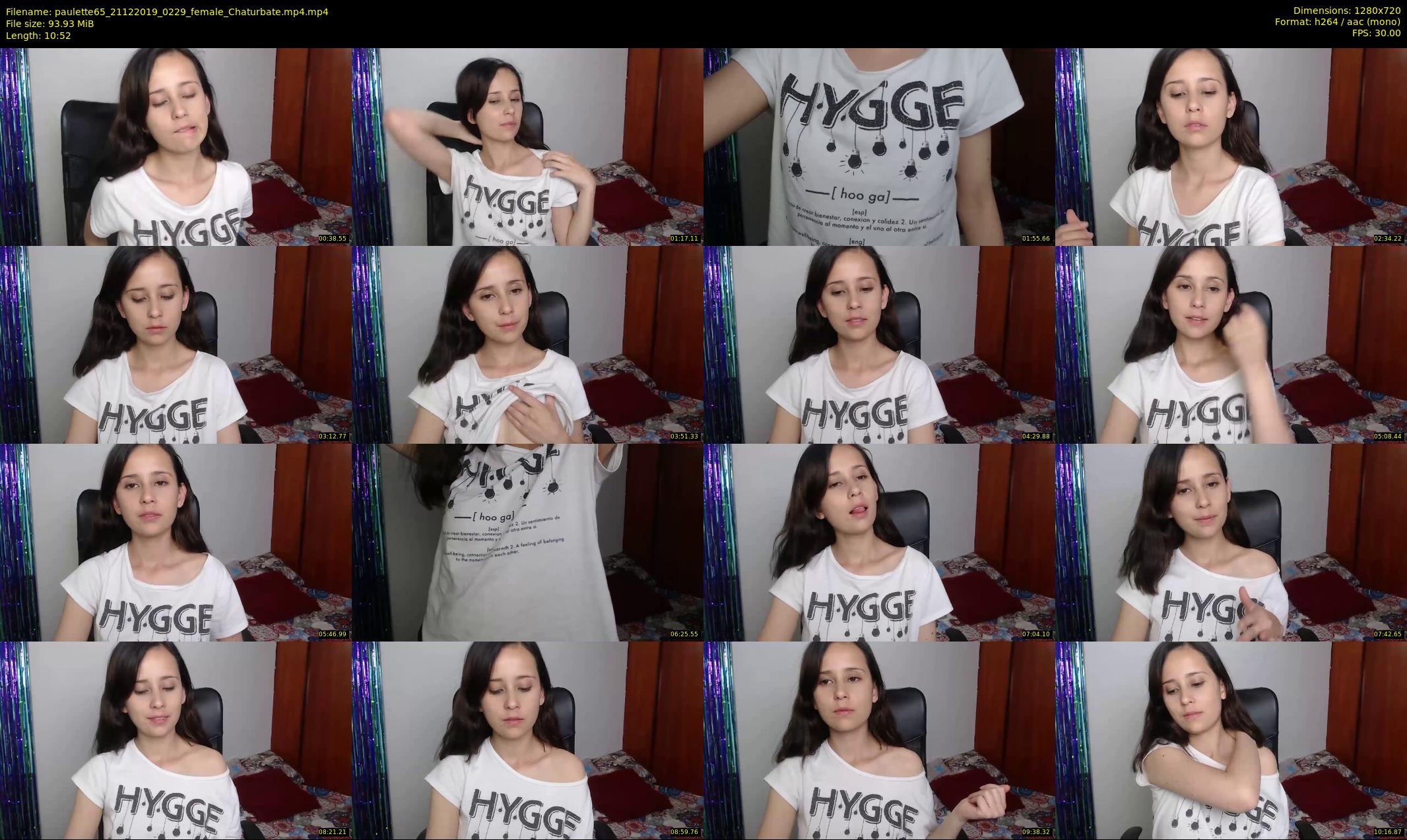 paulette65 — 11 minute Chaturbate female cam show recording, 720p, Dec 21, 2019