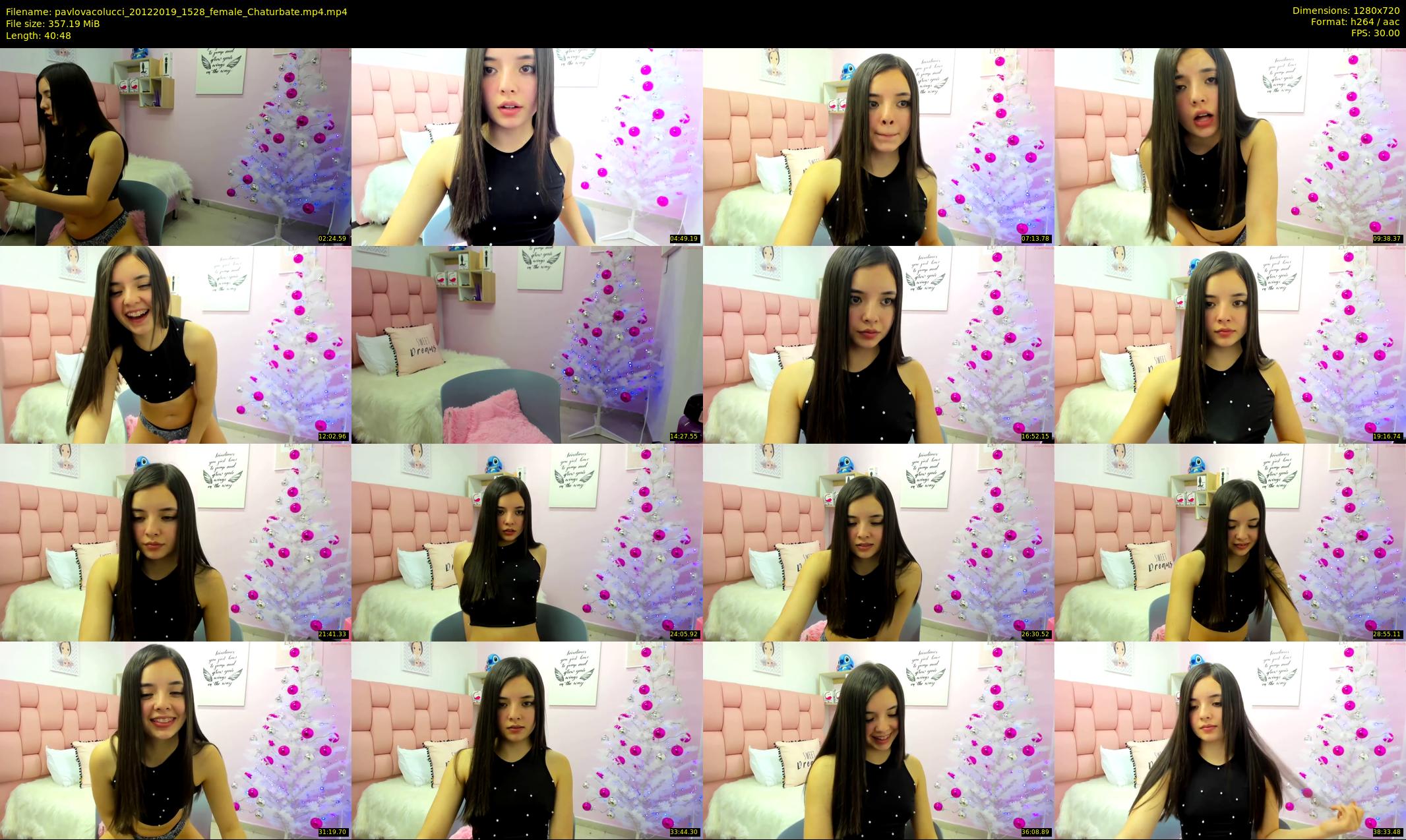 pavlovacolucci — 41 minute Chaturbate female cam show recording, 720p, Dec 20, 2019