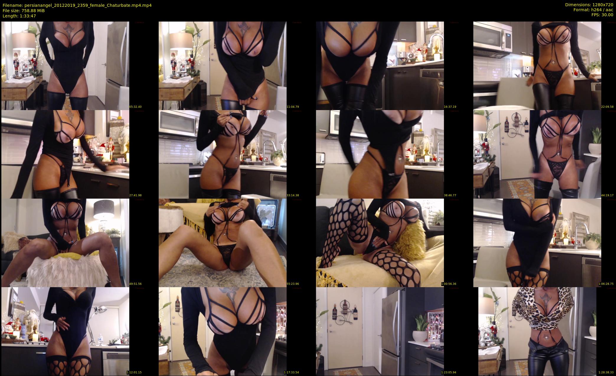 persianangel — 94 minute Chaturbate female cam show recording, 720p, Dec 20, 2019