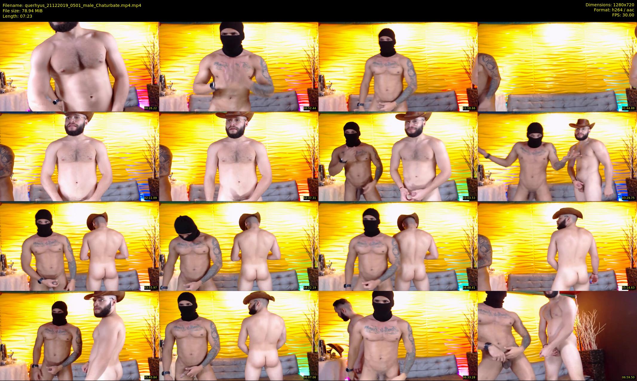 querhyus — 8 minute Chaturbate male cam show recording, 720p, Dec 21, 2019