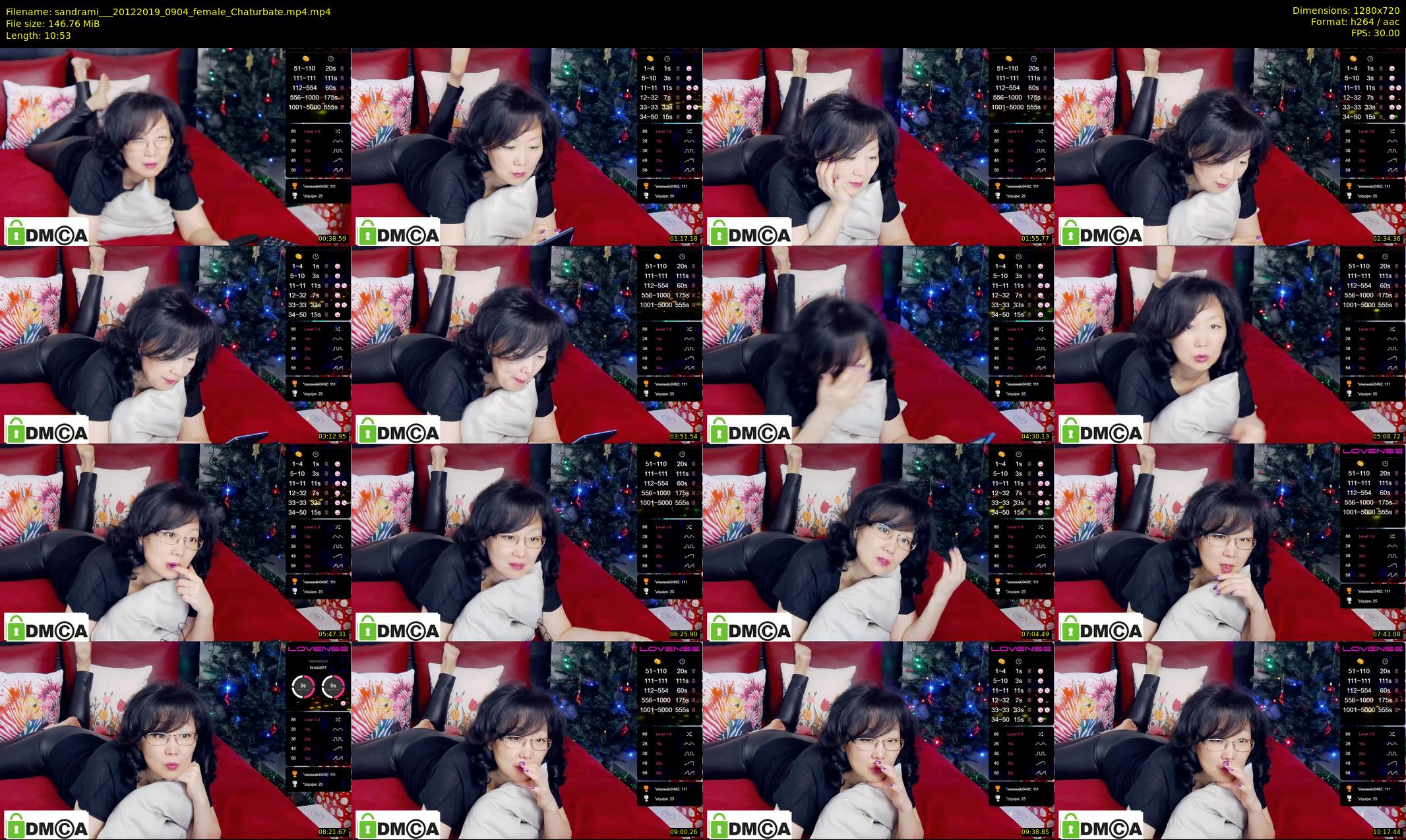 sandrami__ — 11 minute Chaturbate female cam show recording, 720p, Dec 20, 2019