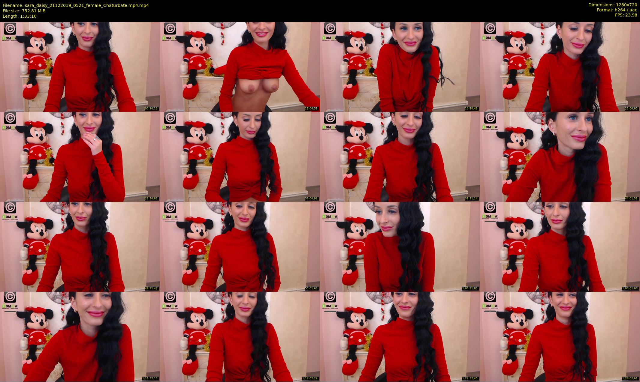 sara_daisy — 94 minute Chaturbate female cam show recording, 720p, Dec 21, 2019