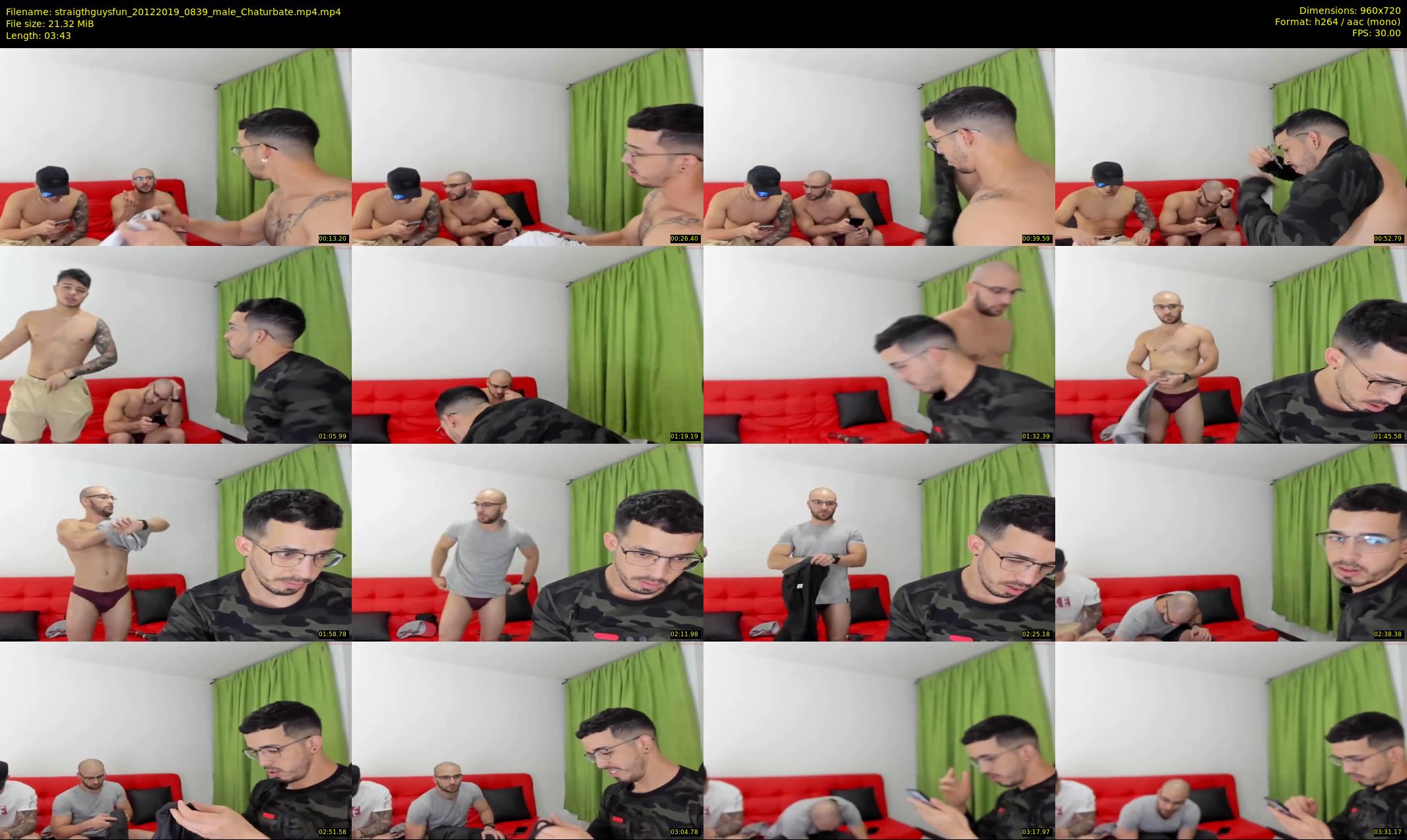 straigthguysfun — 4 minute Chaturbate male cam show recording, 720p, Dec 20, 2019