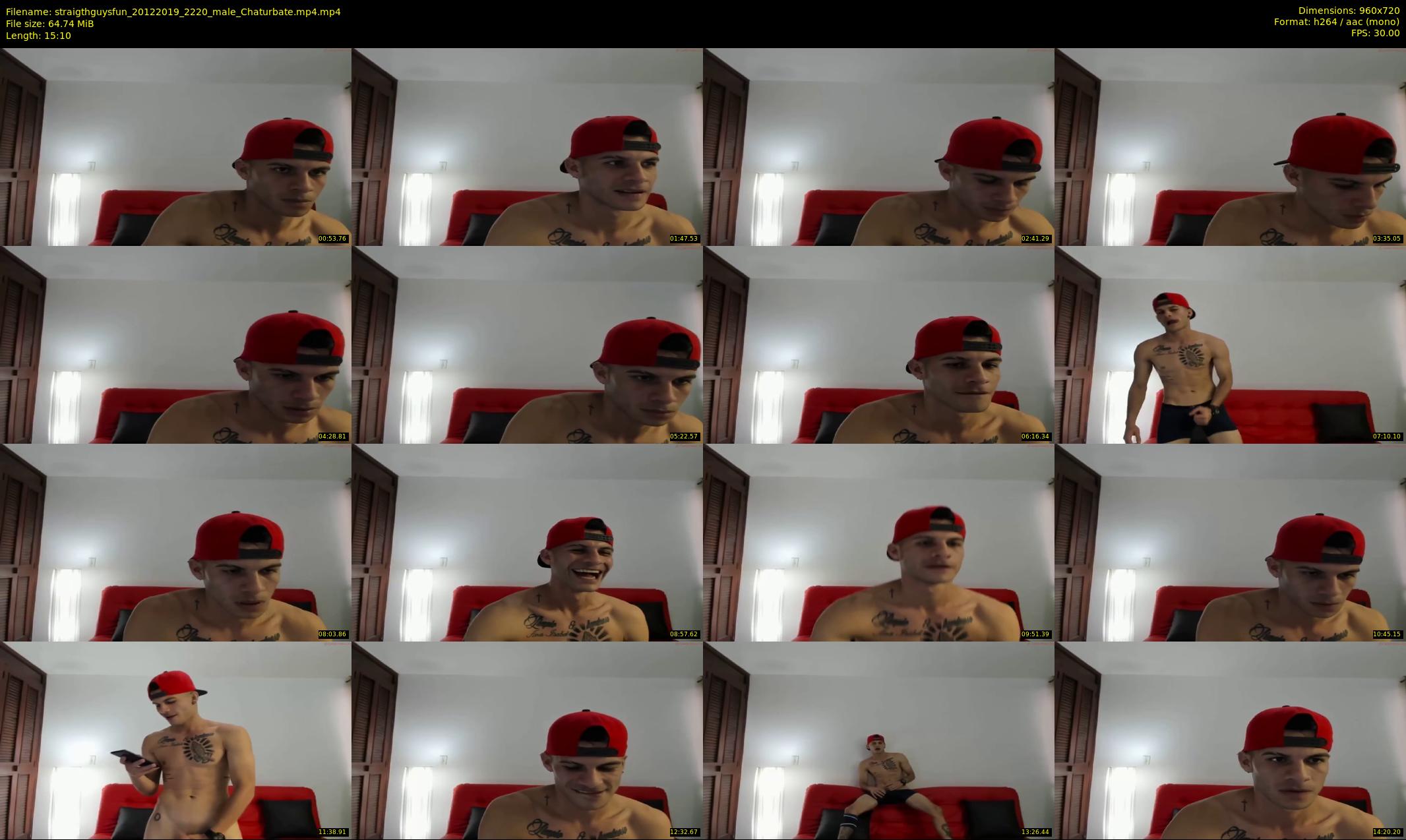 straigthguysfun — 16 minute Chaturbate male cam show recording, 720p, Dec 20, 2019