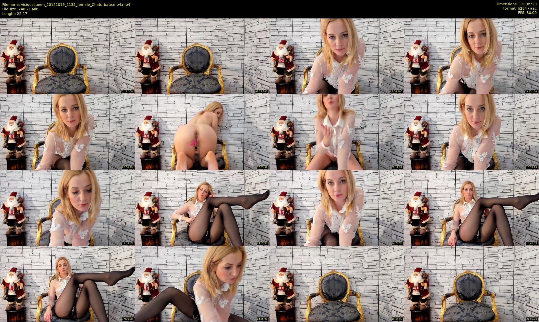 viciousqueen — 23 minute Chaturbate female cam show recording, 720p, Dec 20, 2019