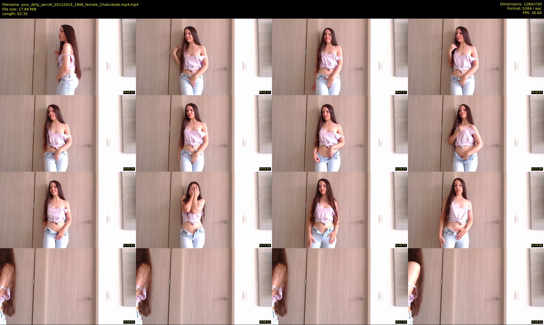 your_dirty_secret — 3 minute Chaturbate female cam show recording, 720p, Dec 20, 2019
