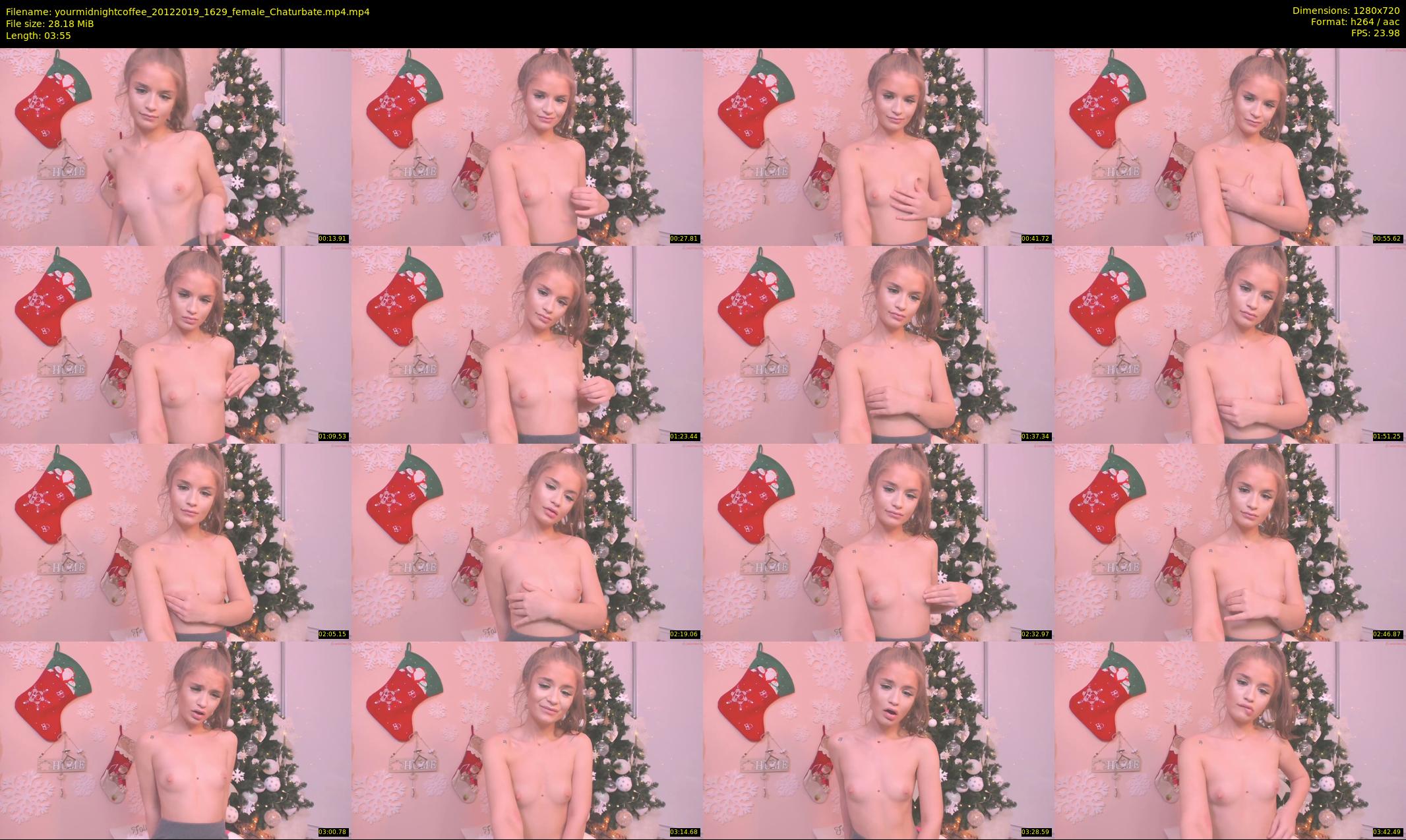 yourmidnightcoffee — 4 minute Chaturbate female cam show recording, 720p, Dec 20, 2019