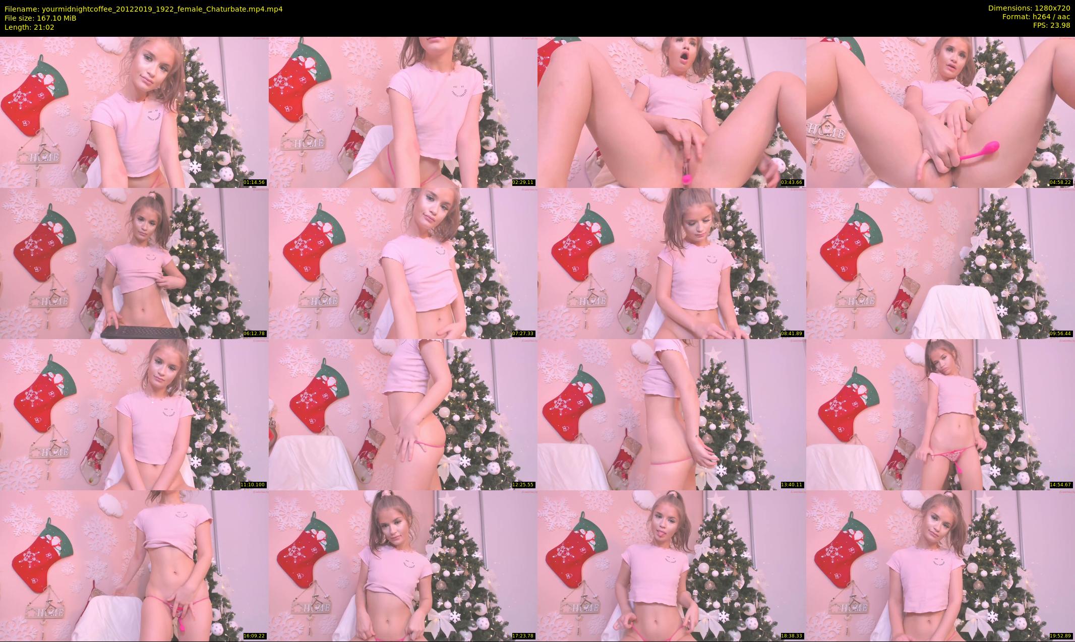 yourmidnightcoffee — 22 minute Chaturbate female cam show recording, 720p, Dec 20, 2019