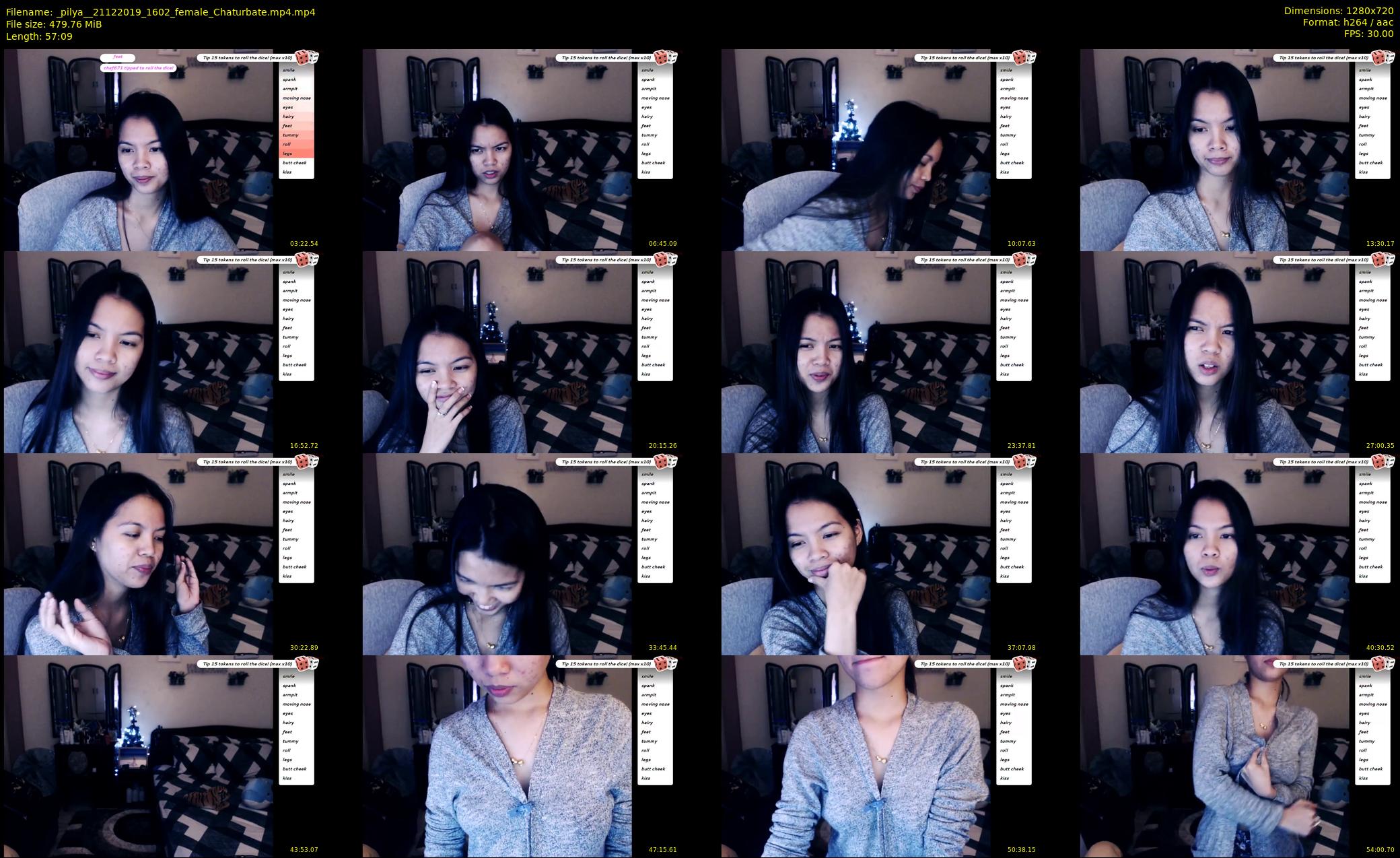 _pilya_ — 58 minute Chaturbate female cam show recording, 720p, Dec 21, 2019