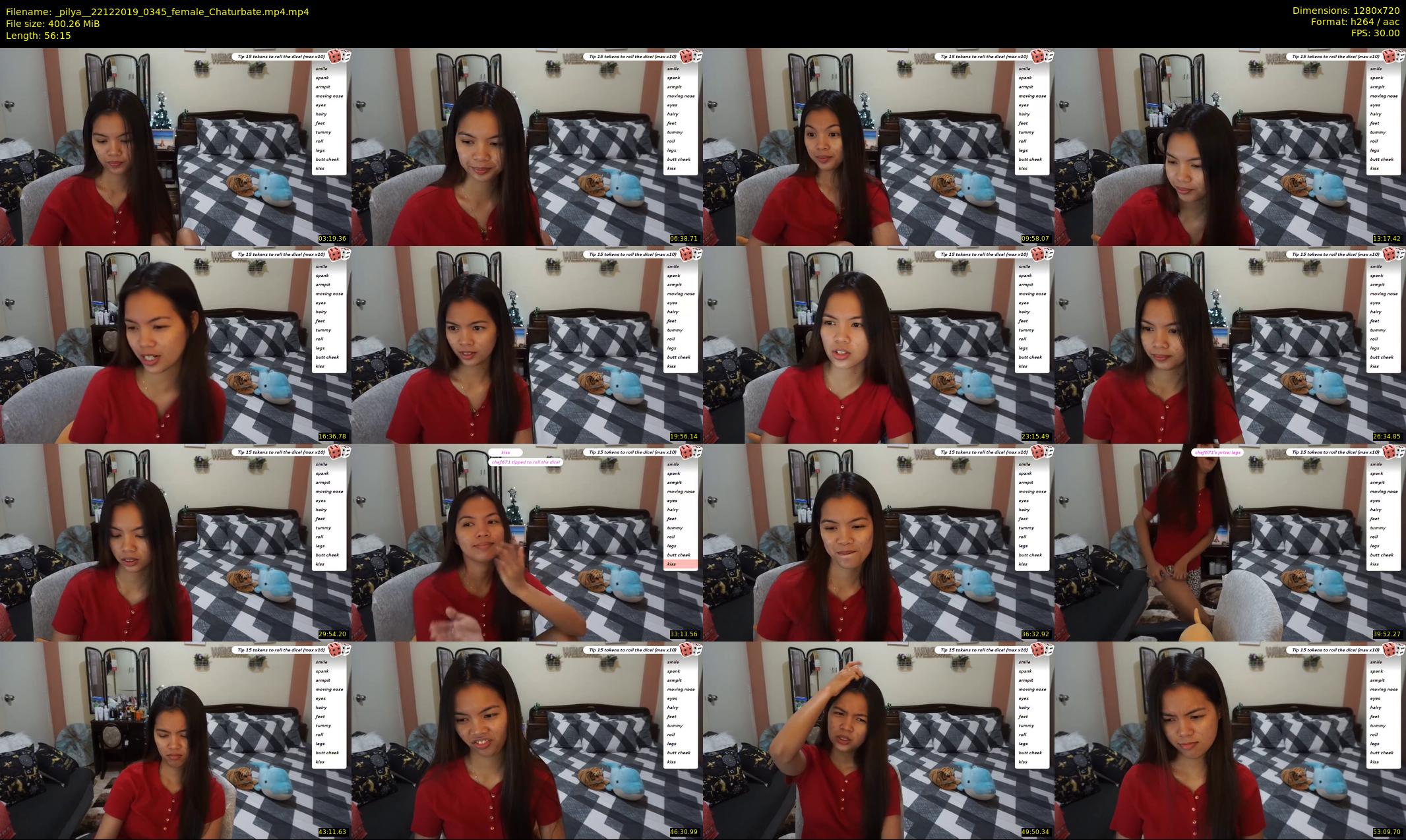 _pilya_ — 57 minute Chaturbate female cam show recording, 720p, Dec 22, 2019
