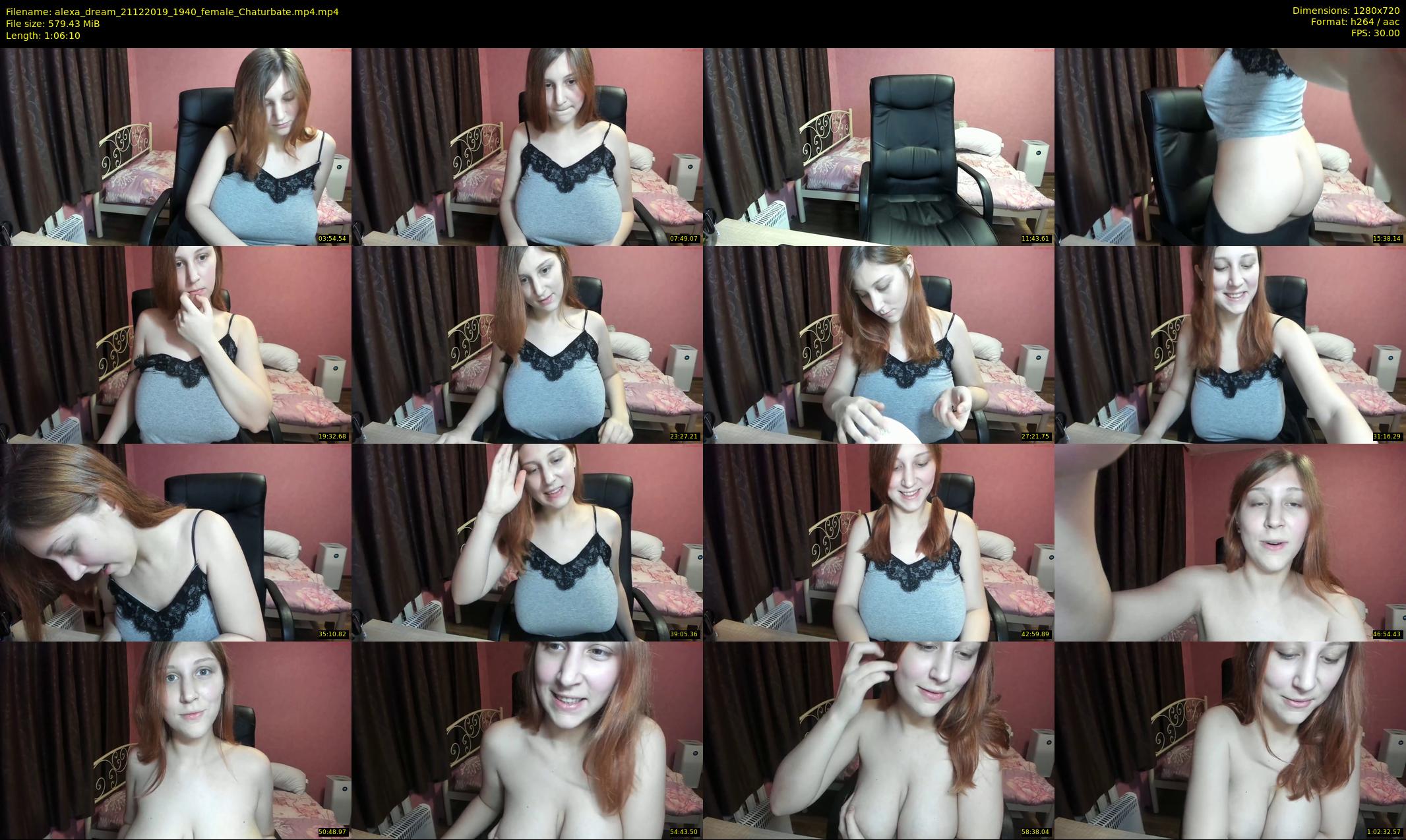 alexa_dream — 67 minute Chaturbate female cam show recording, 720p, Dec 21, 2019