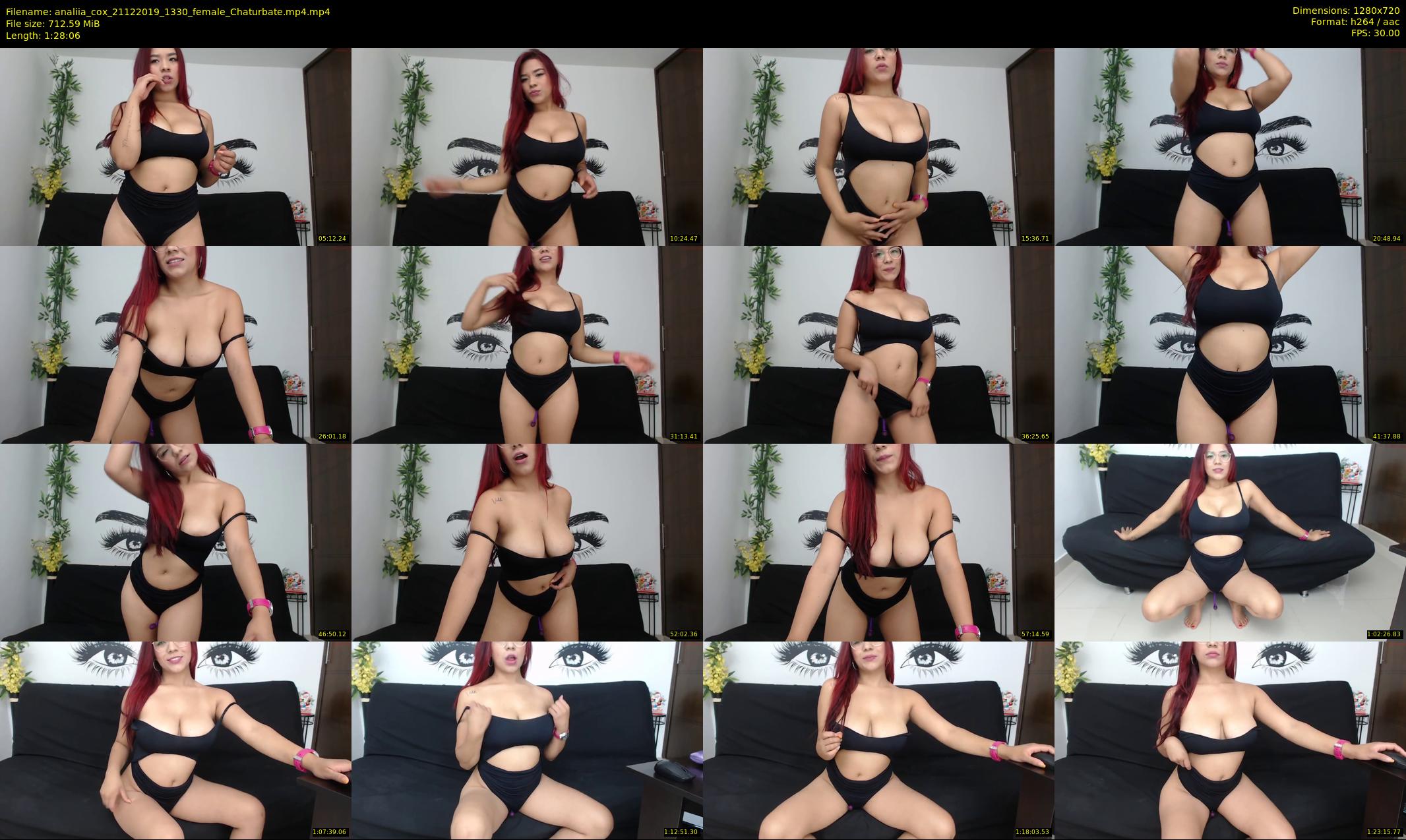 analiia_cox — 89 minute Chaturbate female cam show recording, 720p, Dec 21, 2019