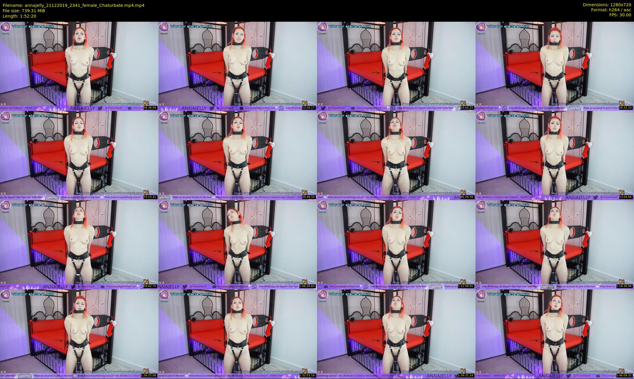 annajelly — 113 minute Chaturbate couple cam show recording, 720p, Dec 21, 2019