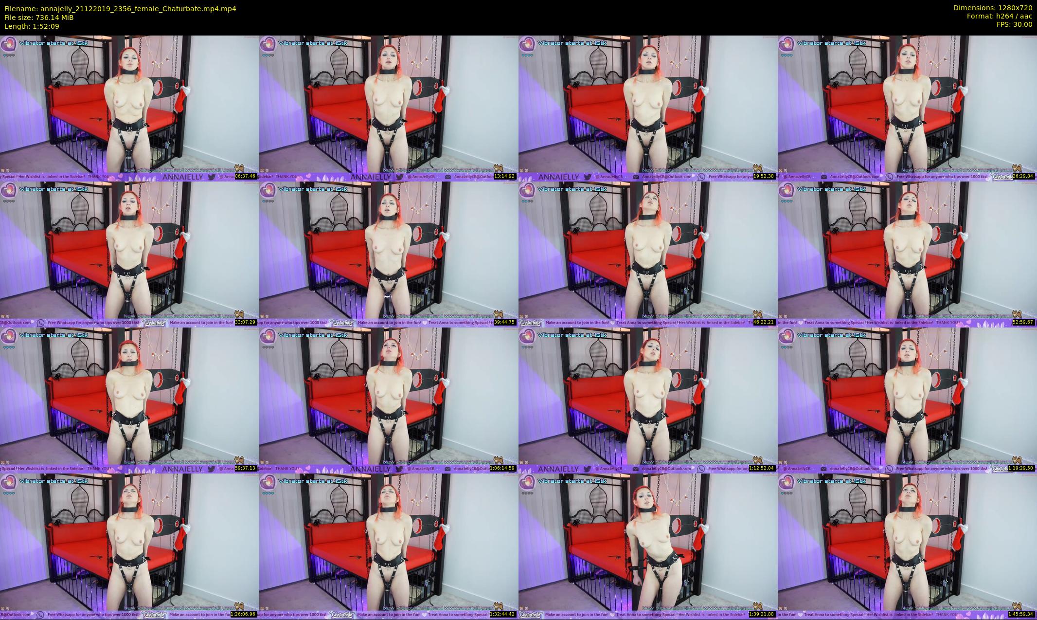 annajelly — 113 minute Chaturbate couple cam show recording, 720p, Dec 21, 2019