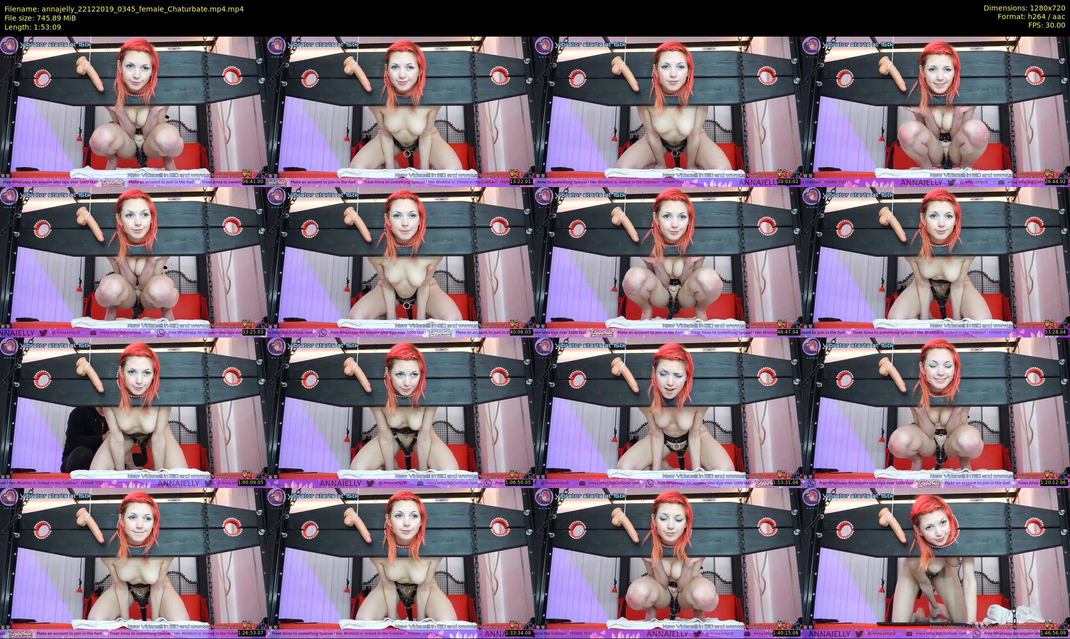 annajelly — 114 minute Chaturbate couple cam show recording, 720p, Dec 22, 2019