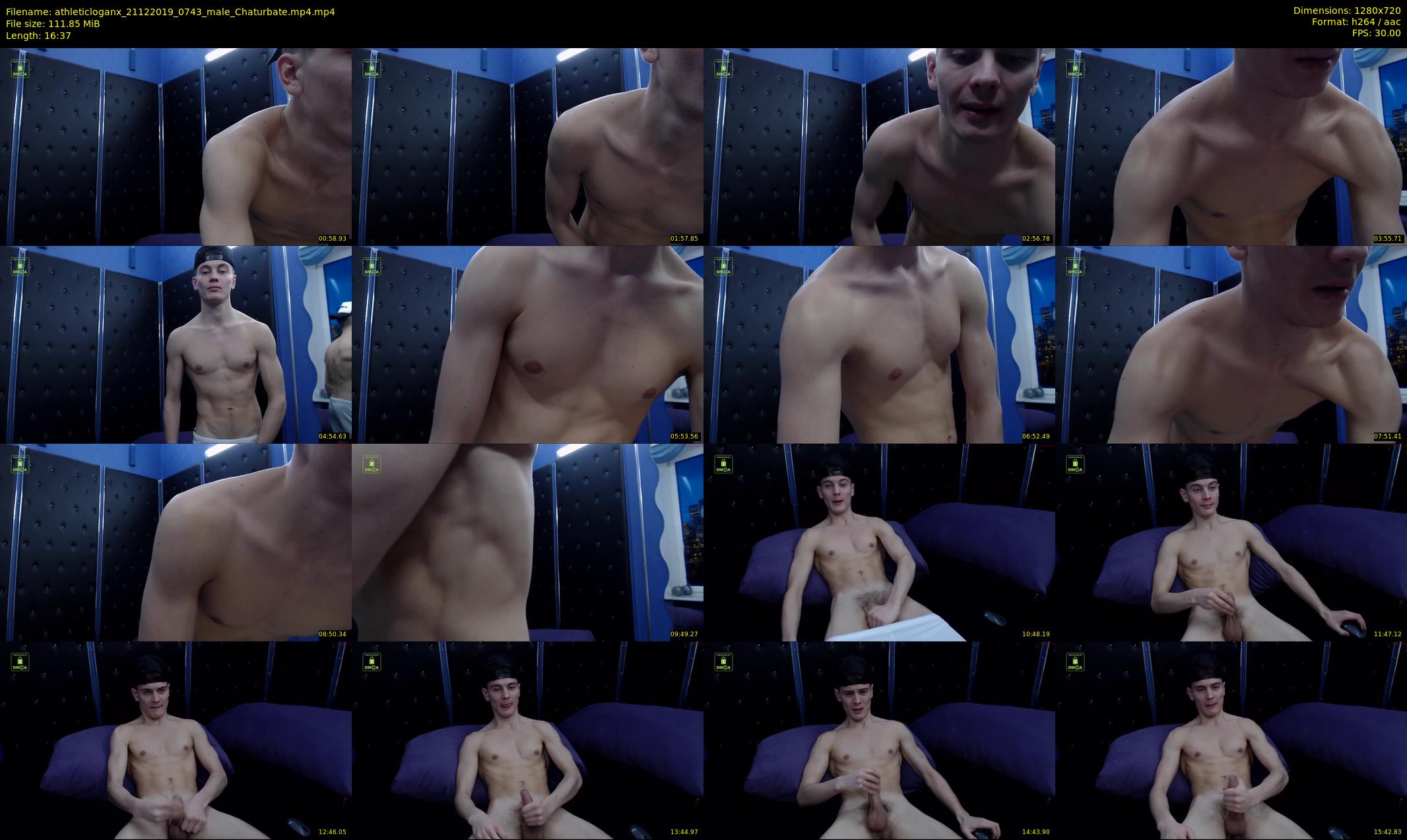 athleticloganx — 17 minute Chaturbate male cam show recording, 720p, Dec 21, 2019