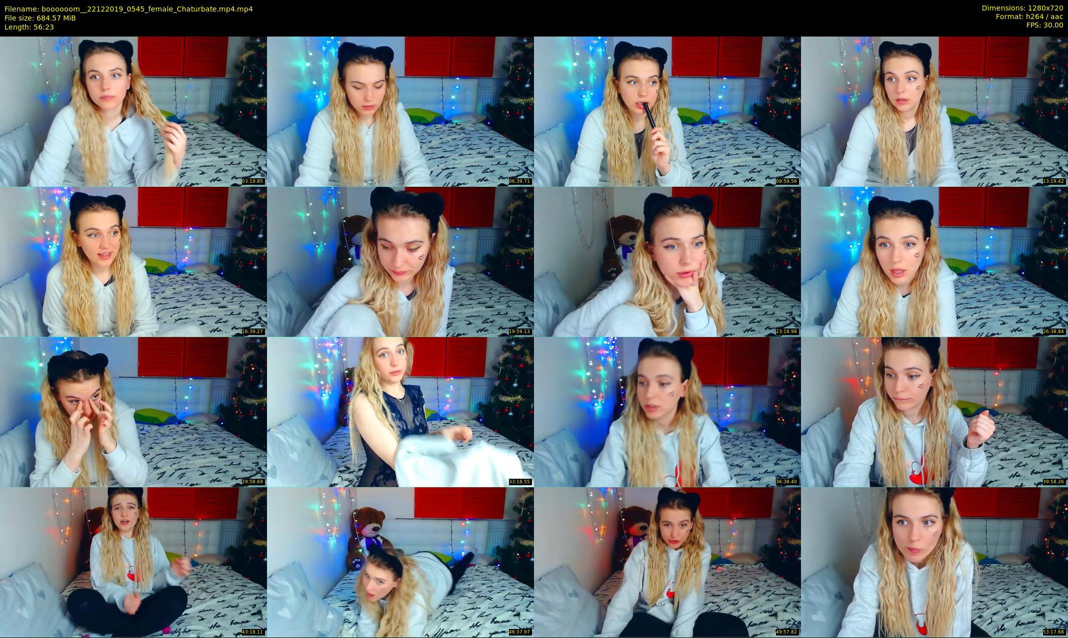 boooooom_ — 57 minute Chaturbate female cam show recording, 720p, Dec 22, 2019
