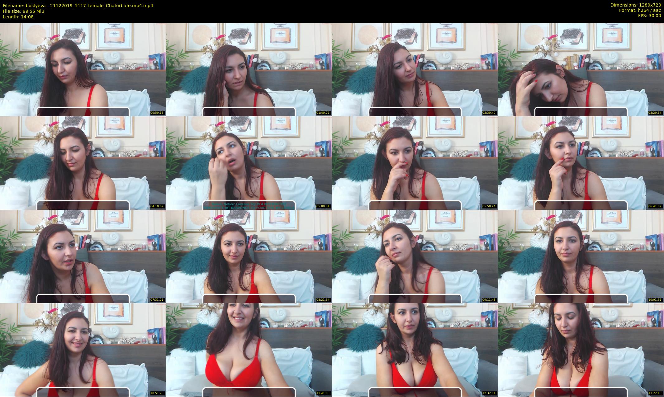 bustyeva_ — 15 minute Chaturbate female cam show recording, 720p, Dec 21, 2019