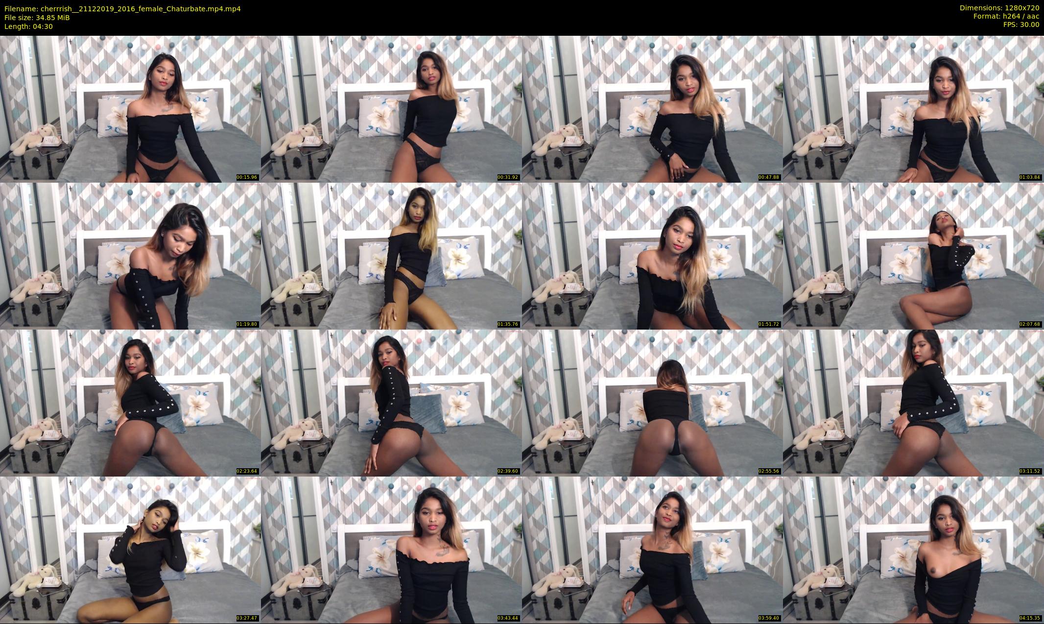 cherrrish_ — 5 minute Chaturbate female cam show recording, 720p, Dec 21, 2019