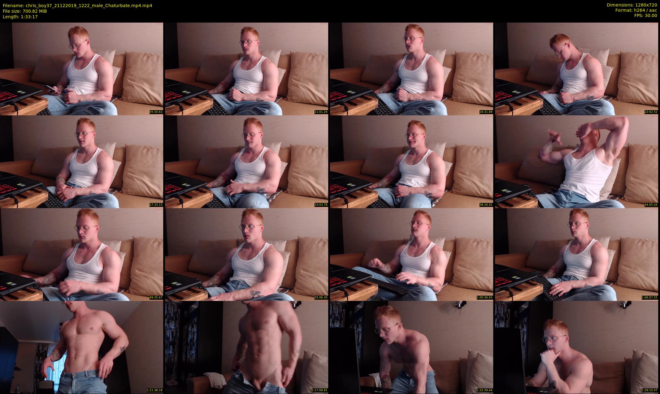 chris_boy37 — 94 minute Chaturbate male cam show recording, 720p, Dec 21, 2019