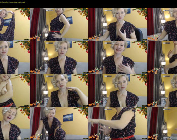 colette1w — 25 minute Chaturbate female cam show recording, 720p, Dec 21, 2019