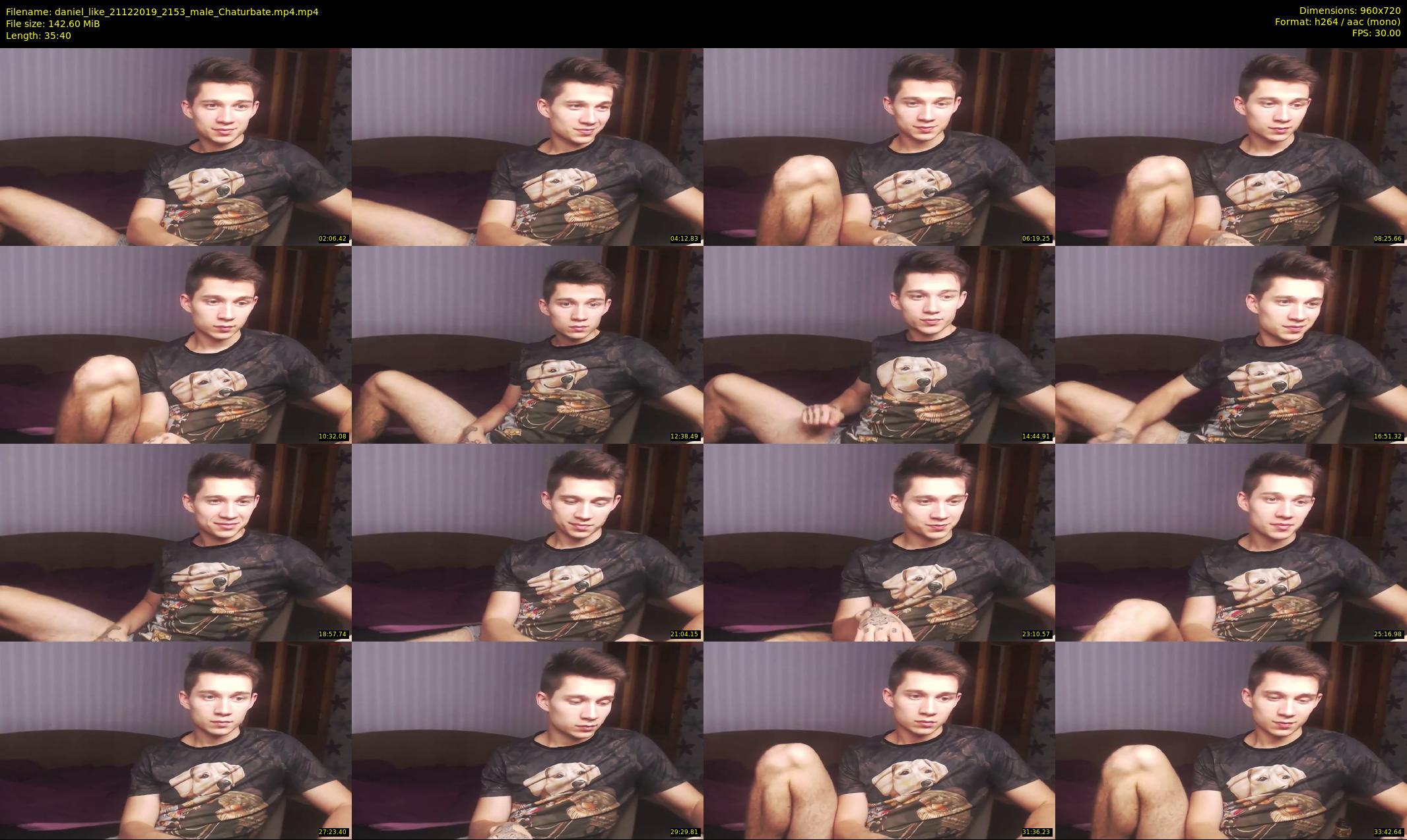 daniel_like — 36 minute Chaturbate male cam show recording, 720p, Dec 21, 2019