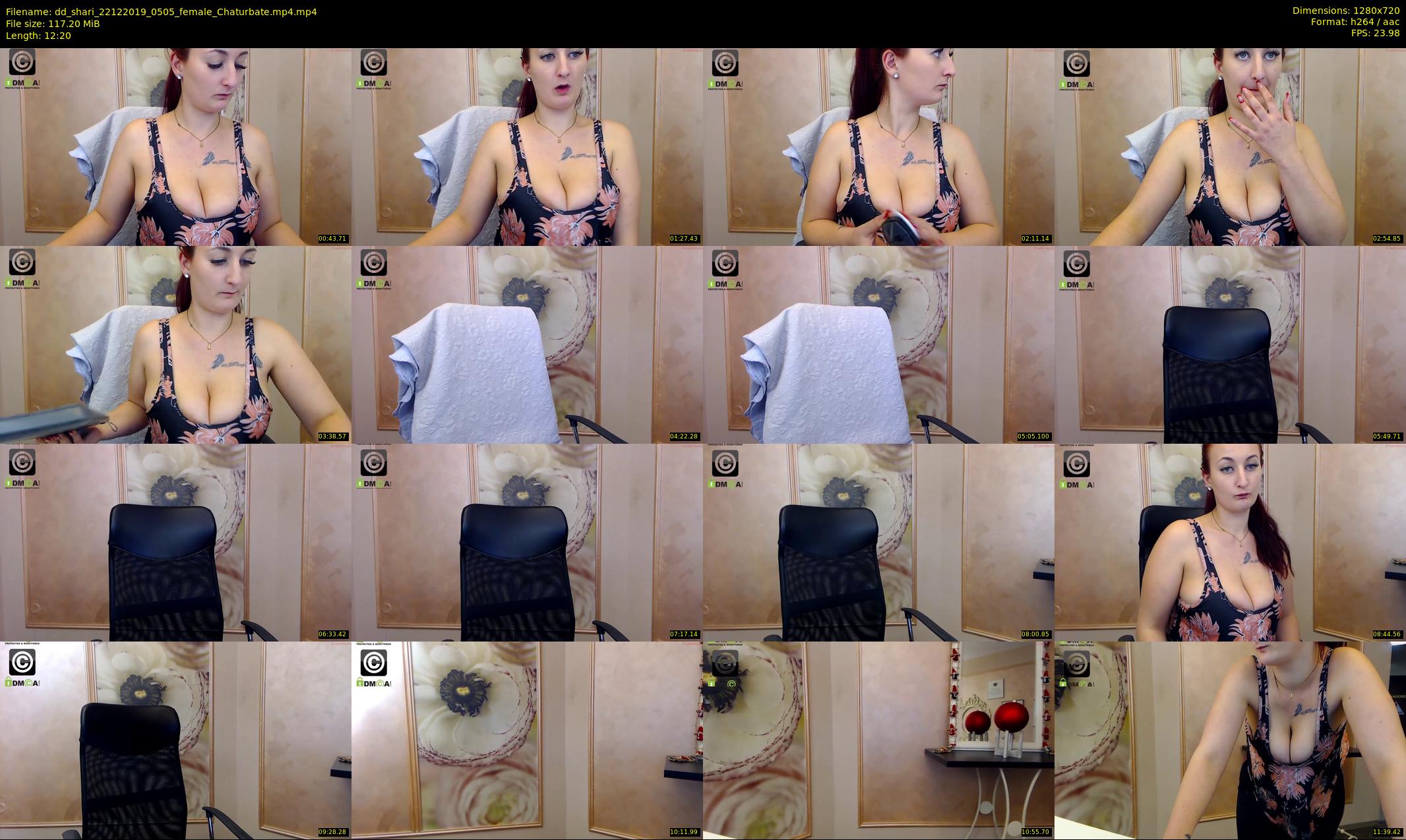 dd_shari — 13 minute Chaturbate female cam show recording, 720p, Dec 22, 2019