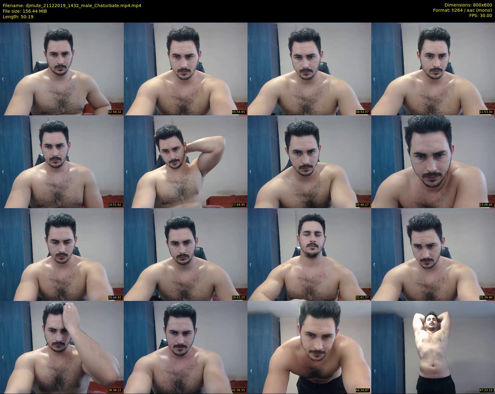 djmute — 51 minute Chaturbate male cam show recording, 480p, Dec 21, 2019