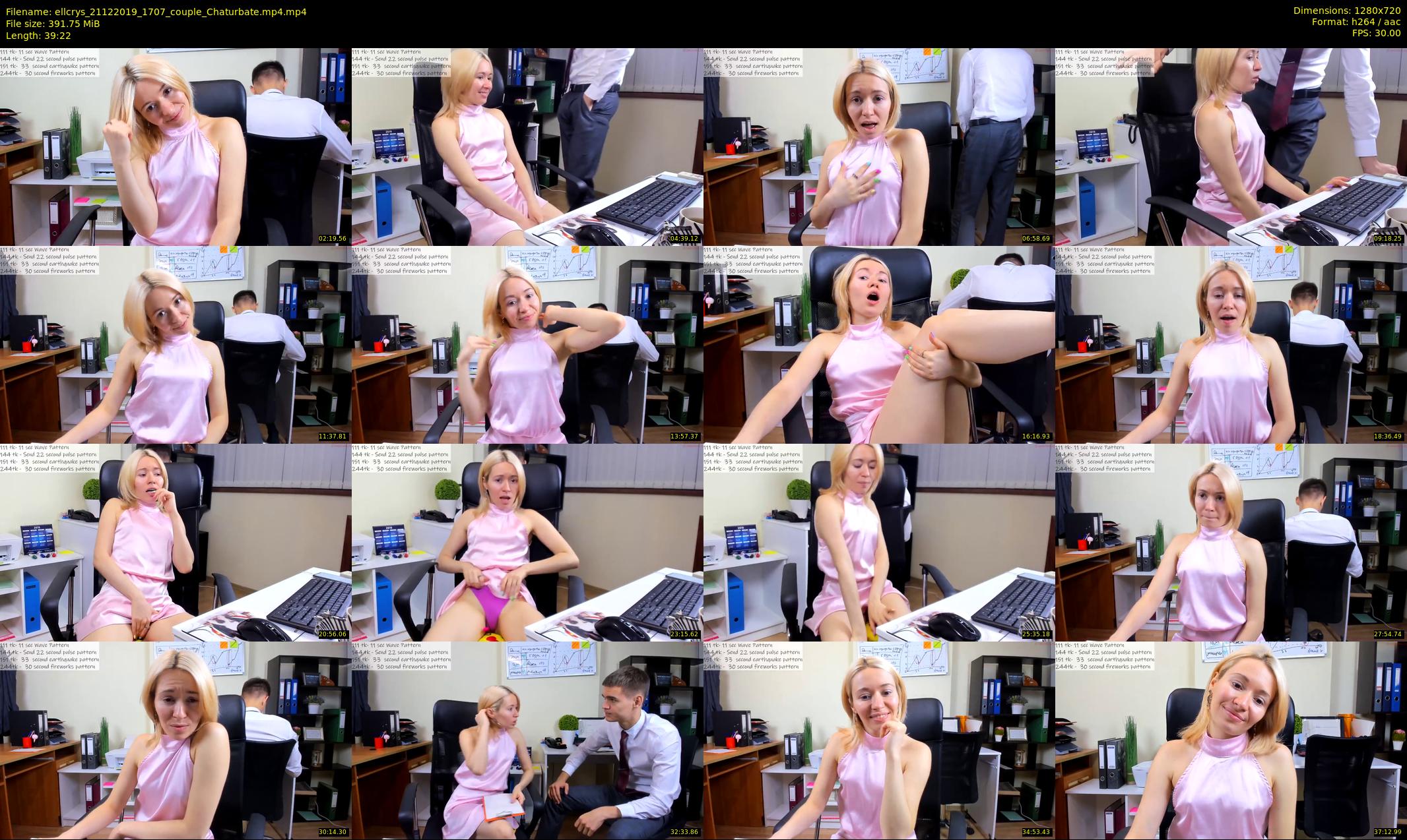 ellcrys — 40 minute Chaturbate couple cam show recording, 720p, Dec 21, 2019
