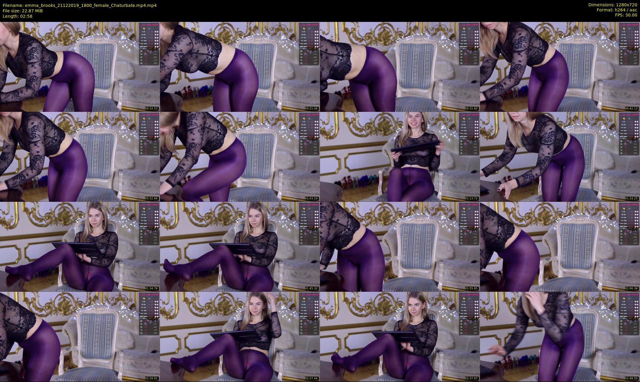 emma_brooks — 3 minute Chaturbate female cam show recording, 720p, Dec 21, 2019