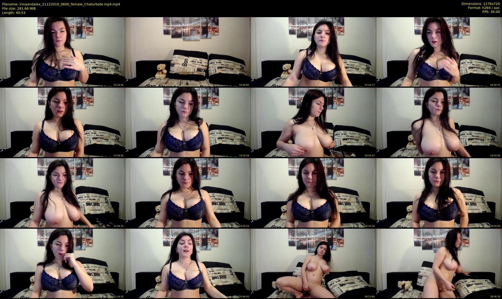 irinaandalex — 41 minute Chaturbate couple cam show recording, 720p, Dec 21, 2019