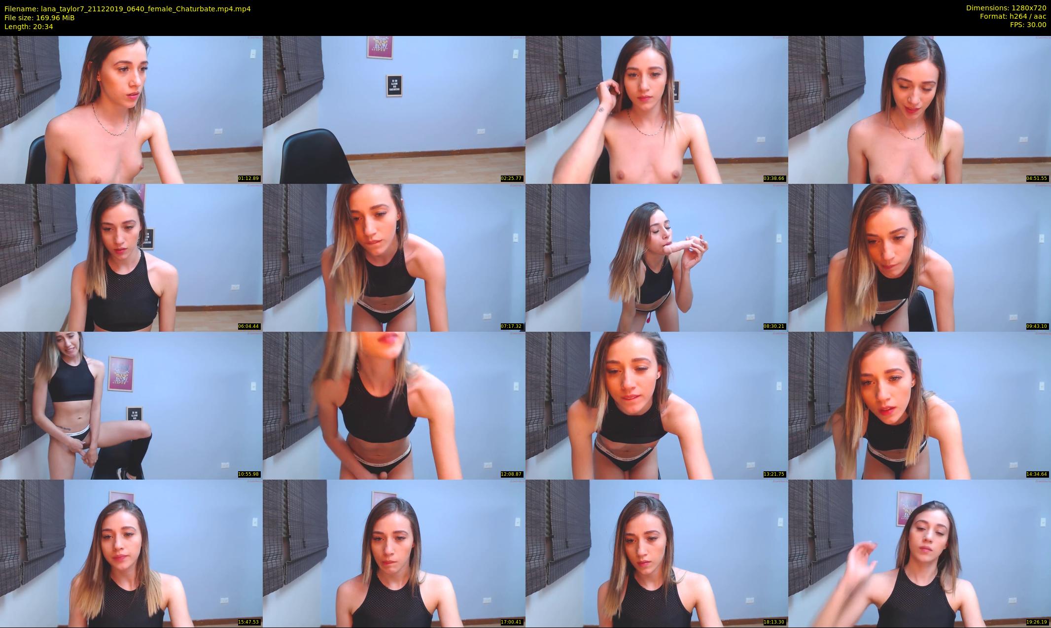 lana_taylor7 — 21 minute Chaturbate female cam show recording, 720p, Dec 21, 2019