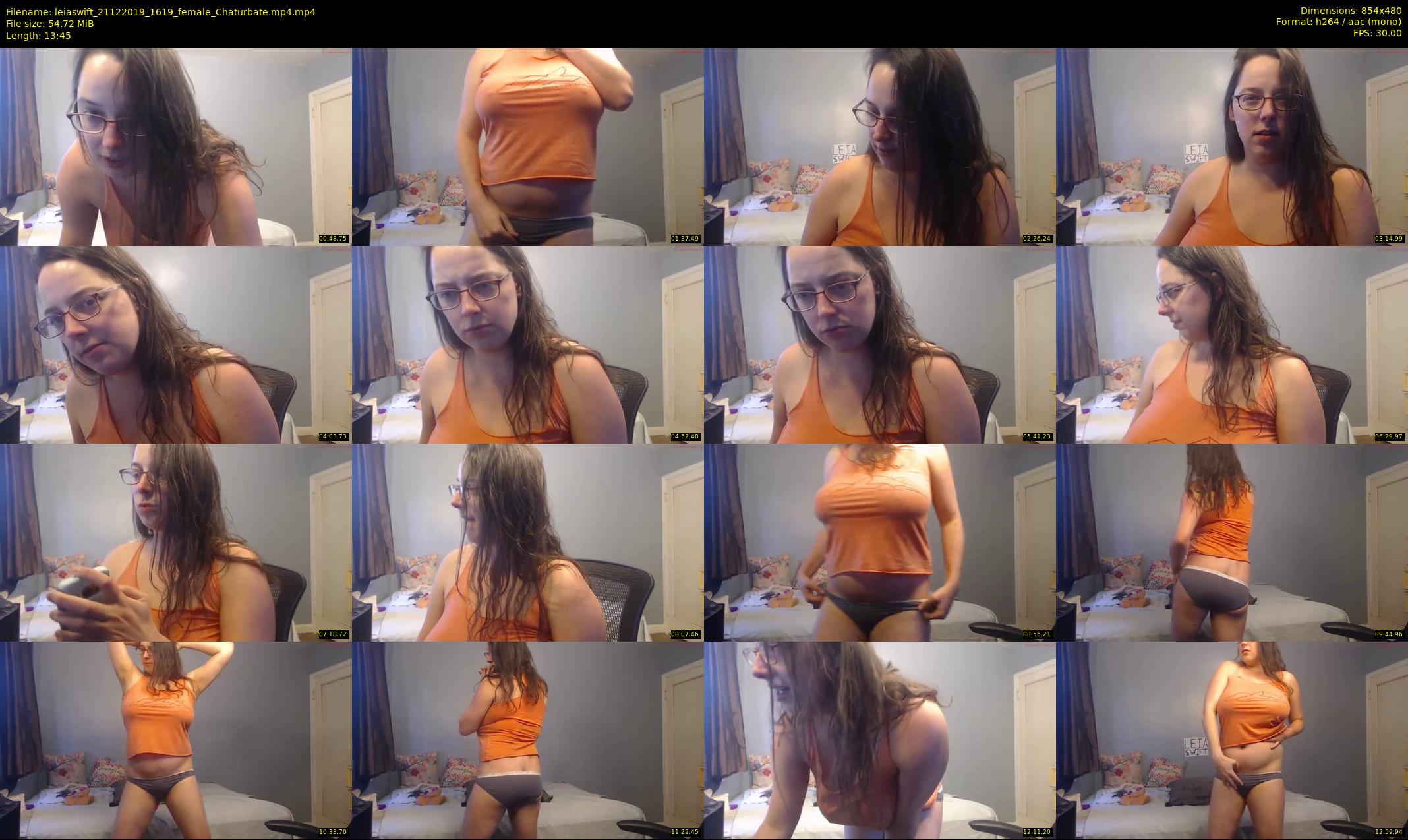 leiaswift — 14 minute Chaturbate female cam show recording, 480p, Dec 21, 2019