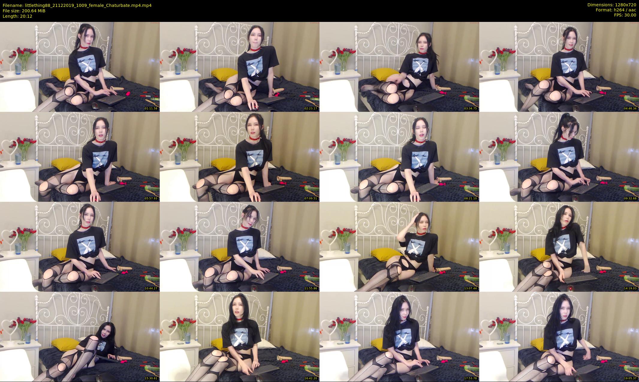 littlething88 — 21 minute Chaturbate female cam show recording, 720p, Dec 21, 2019