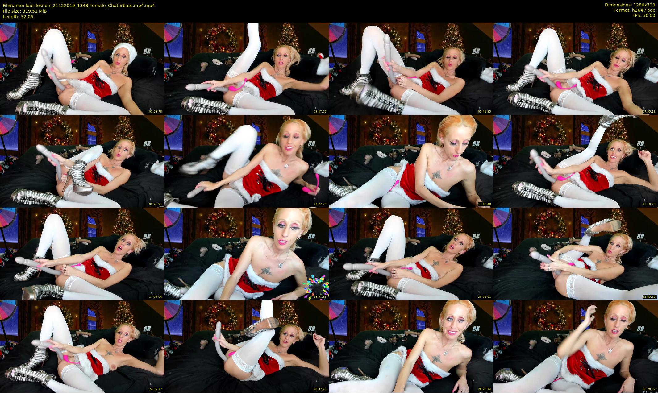 lourdesnoir — 33 minute Chaturbate female cam show recording, 720p, Dec 21, 2019